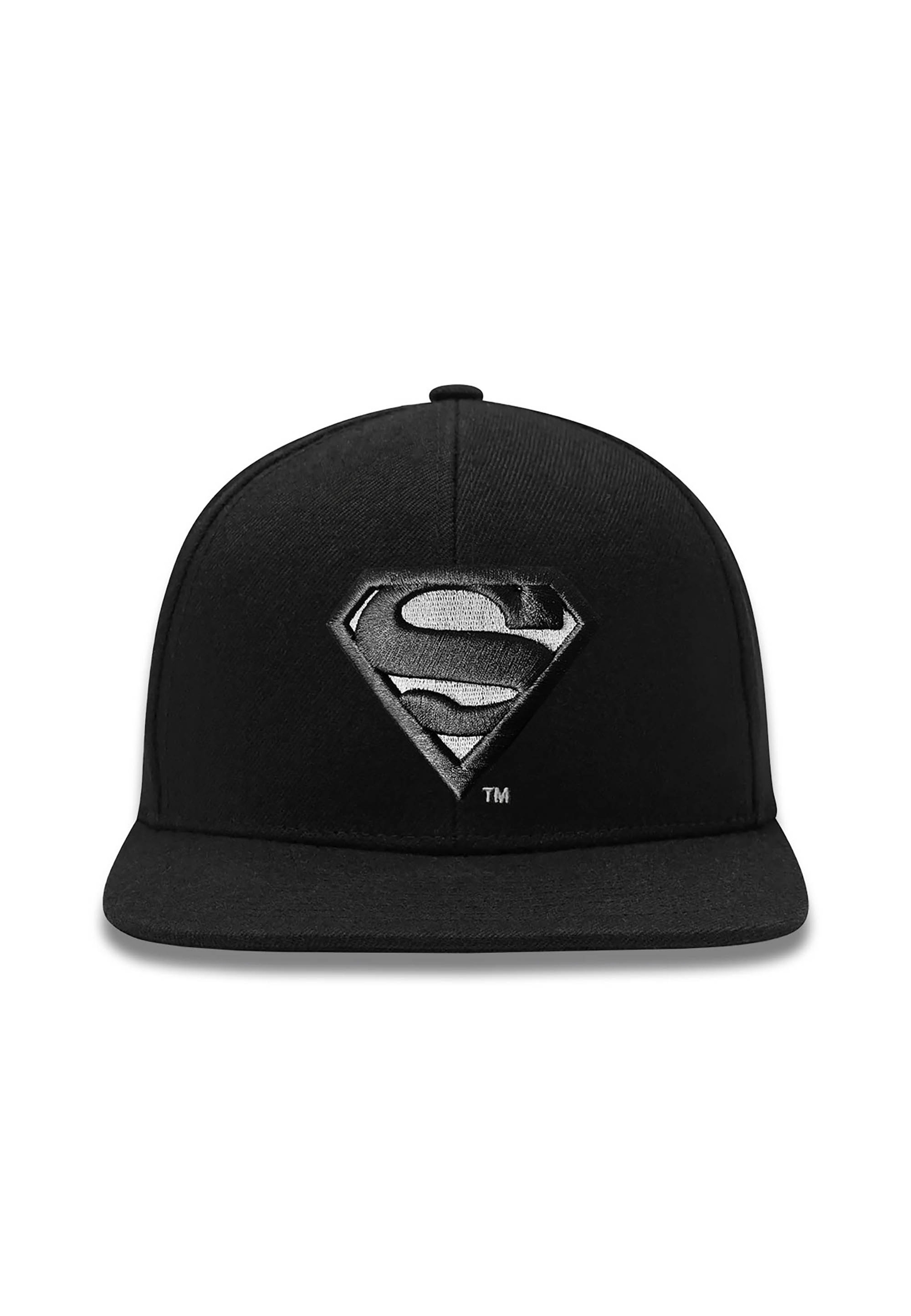 LOGOSHIRT Baseball Cap "DC Superman Logo" mit 3D-Relief-Effekt-Stickerei