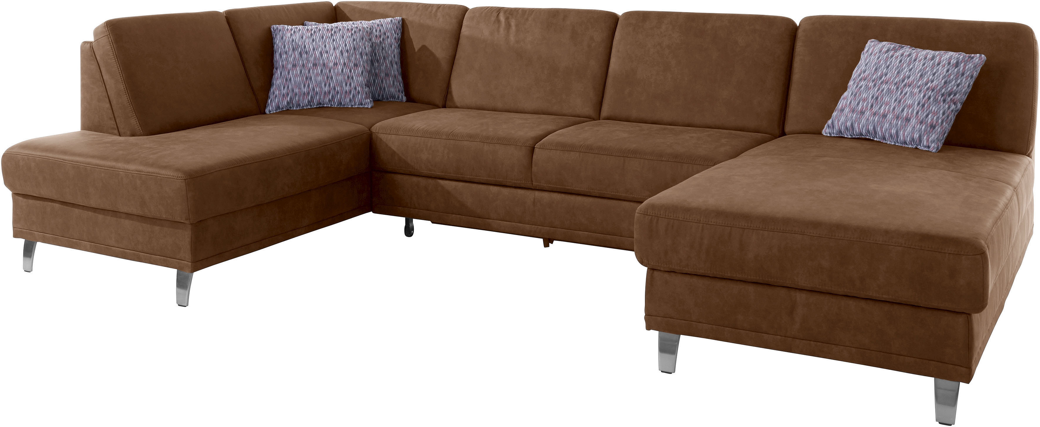 Thumbnail - sit&more Wohnlandschaft "Clio U-Form" wahlweise mit Bettfunktion und Bettkasten, inklusive Federkern