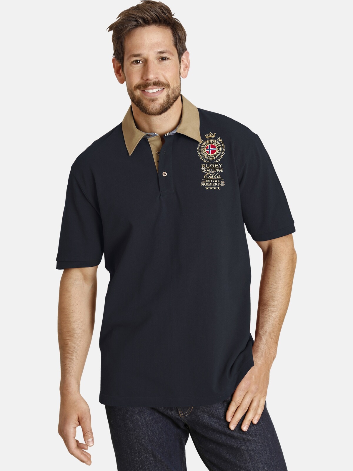 Jan Vanderstorm Poloshirt "Poloshirt JOAKIM"