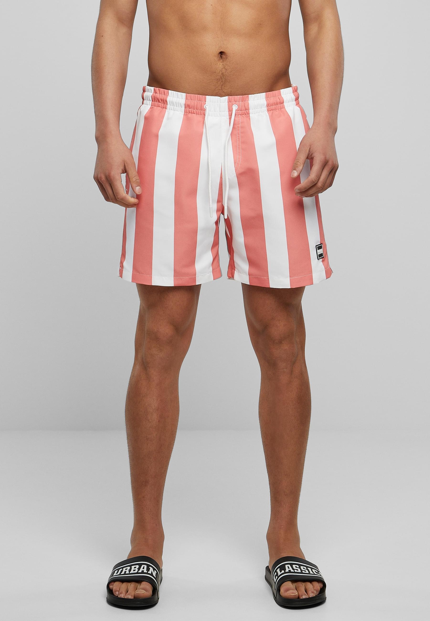 URBAN CLASSICS Badeshorts »Urban Classics Herren Pattern Swim Shorts«