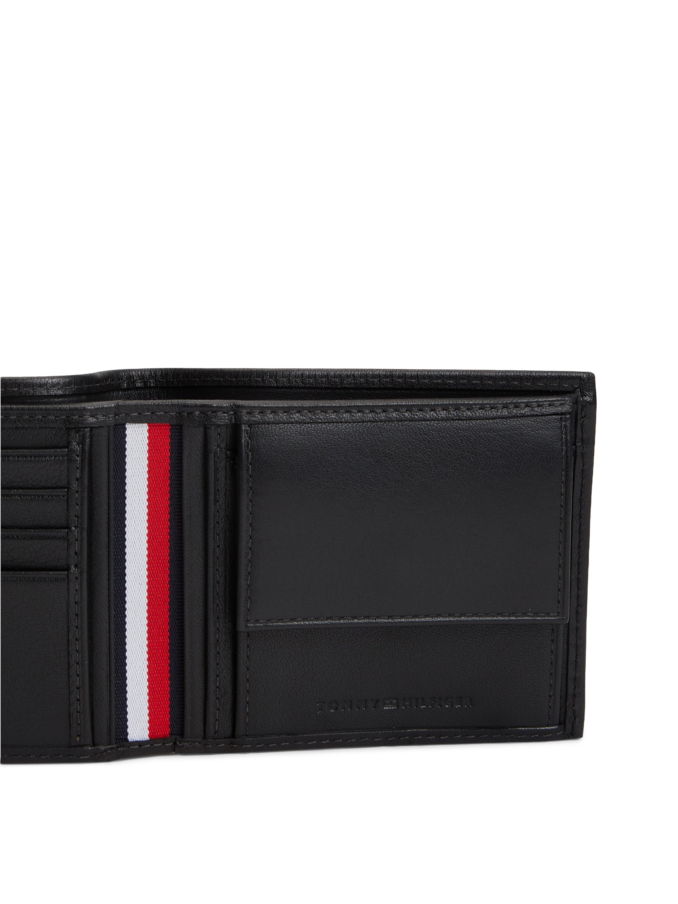 Tommy Hilfiger Geldbörse »TH SEASONAL CC AND COIN« Herren Geldbeutel, Portemonnaie mit Tommy Streifen innen