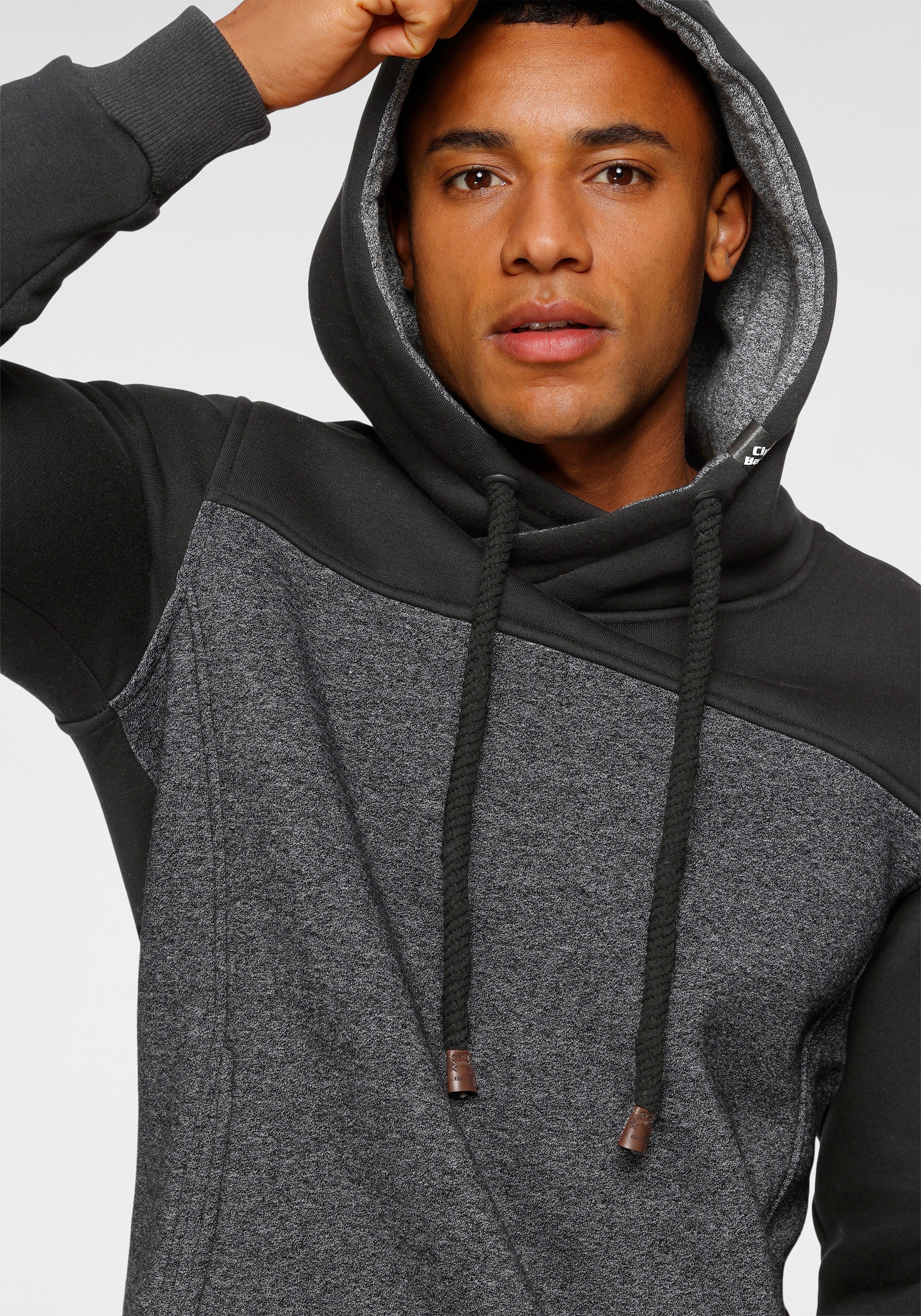 Thumbnail - Cipo & Baxx Kapuzensweatshirt, Color Blocking