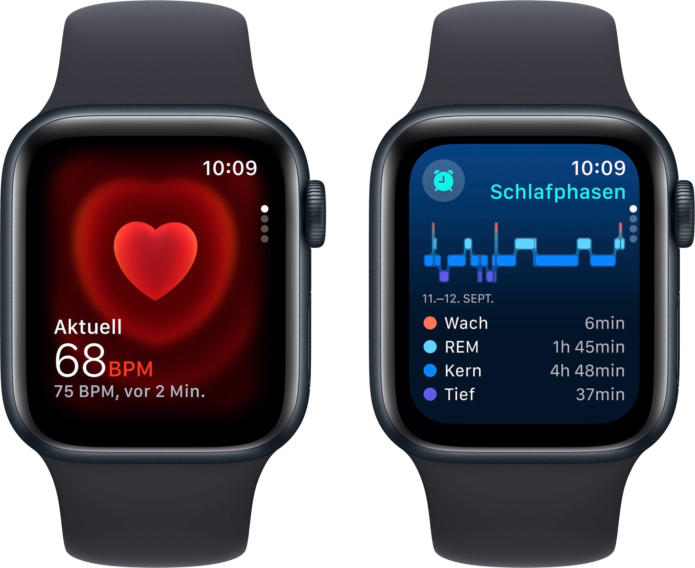 Apple Smartwatch »Watch SE GPS 40 mm Aluminium + Cellular M/L«, (Watch OS 10 Sport Band)