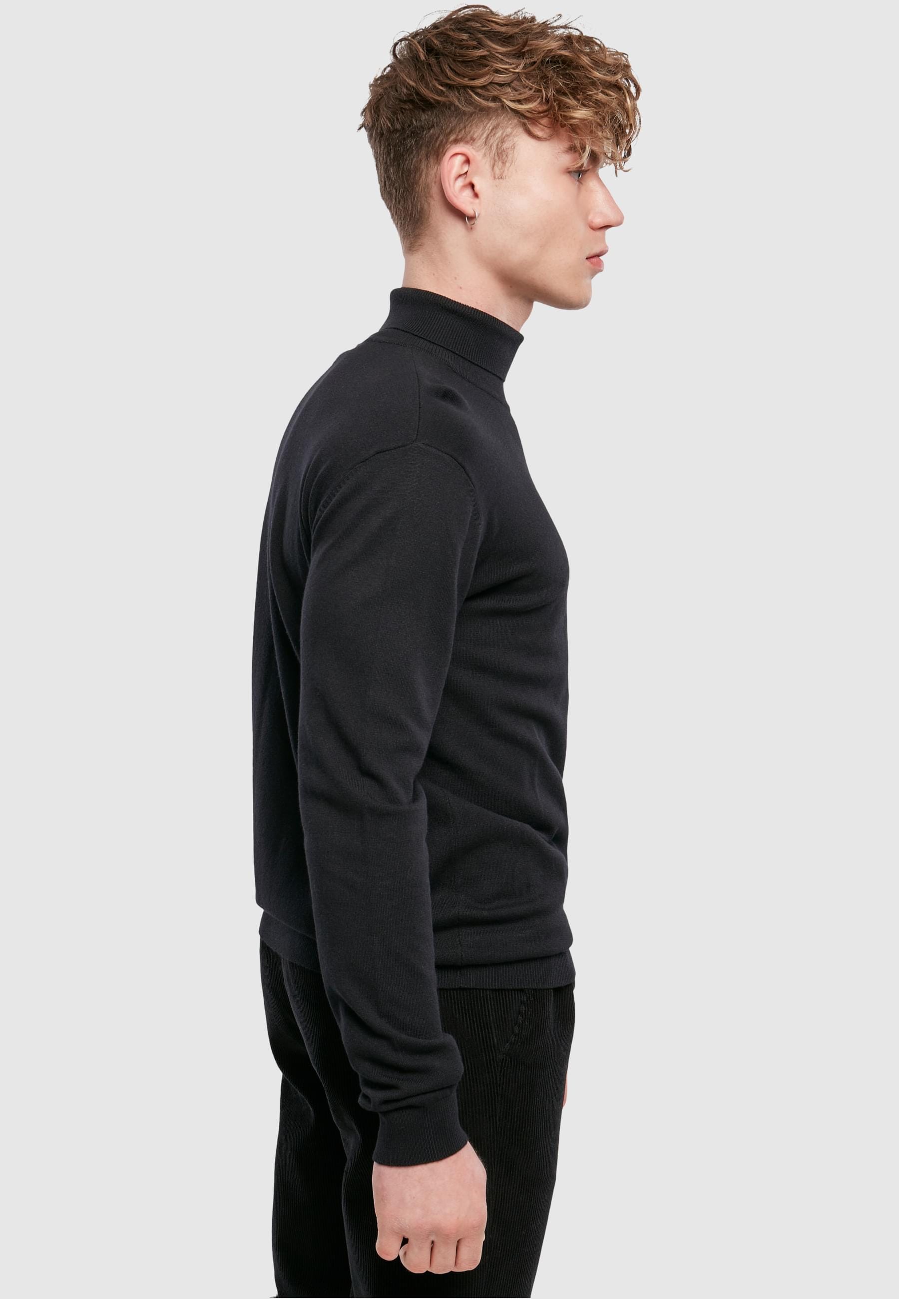 URBAN CLASSICS Rundhalspullover »Urban Classics Herren Basic Turtleneck Sweater«