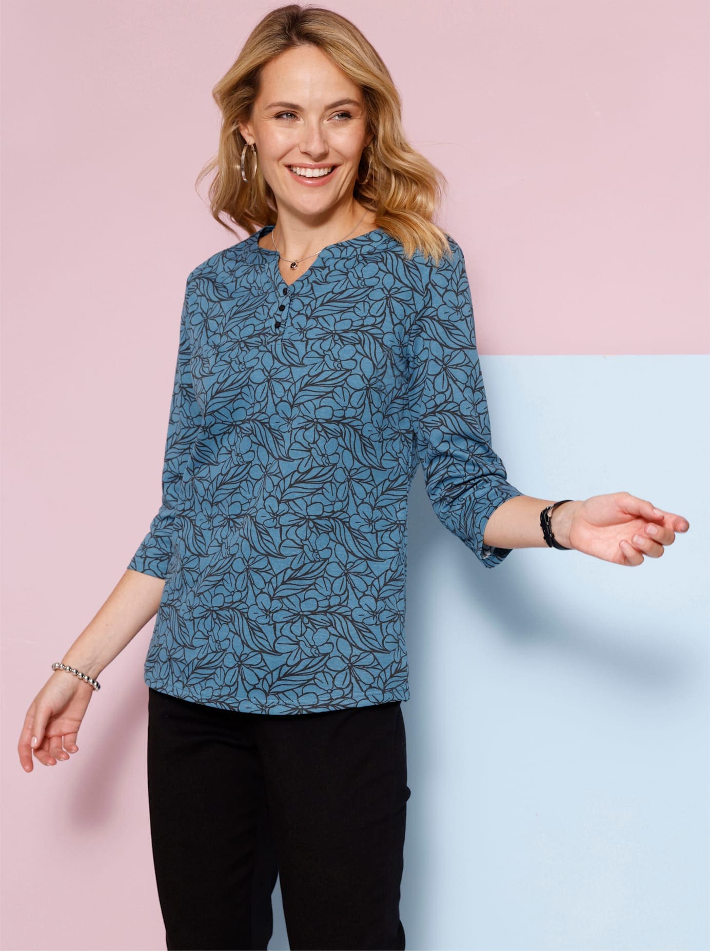 Classic Basics 3/4-Arm-Shirt "3/4-Arm-Shirt", 1 Stk. günstig online kaufen