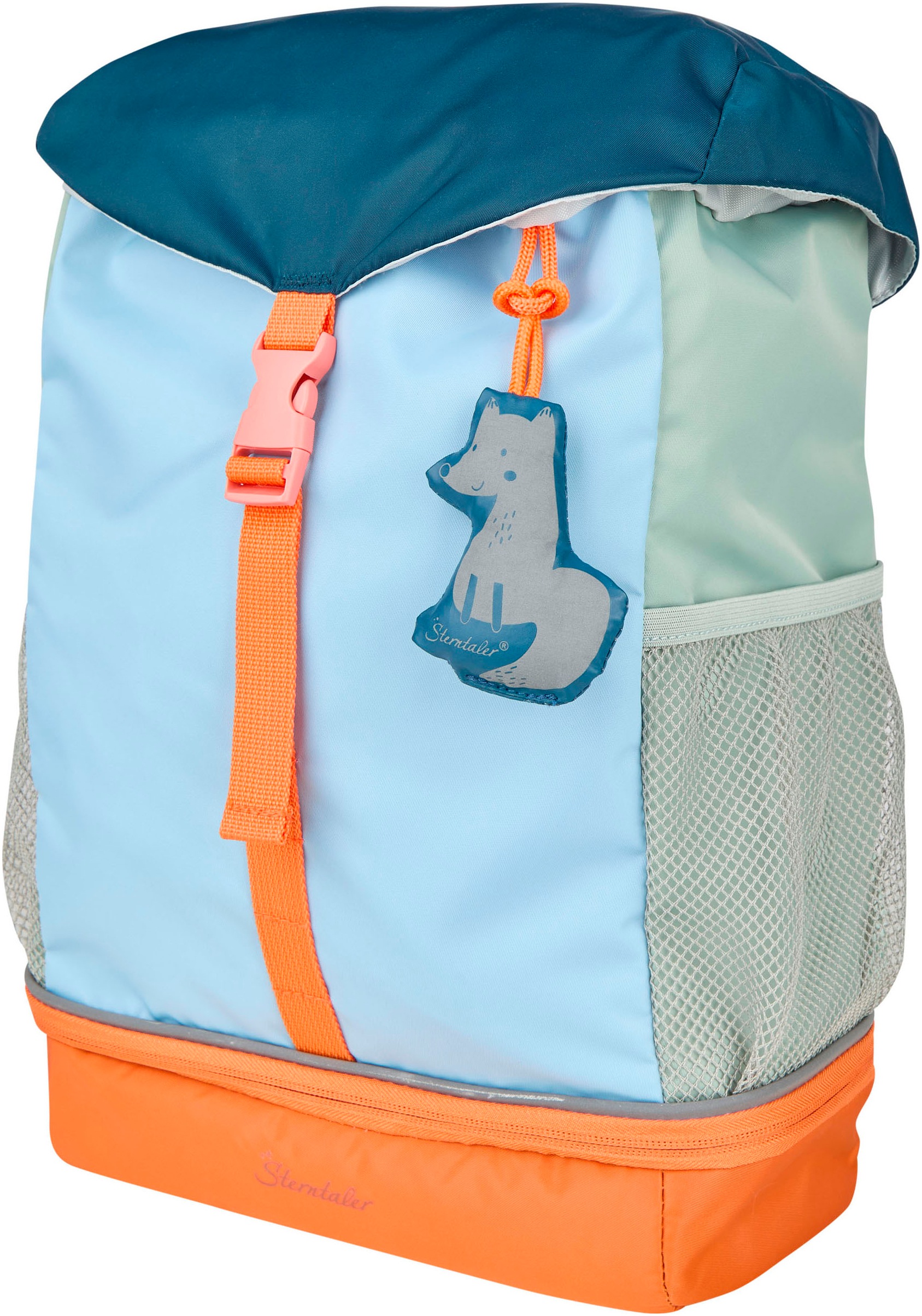 Sterntaler® Kinderrucksack »Waldtiere blau« Bodenfach mit Kühlfunktion