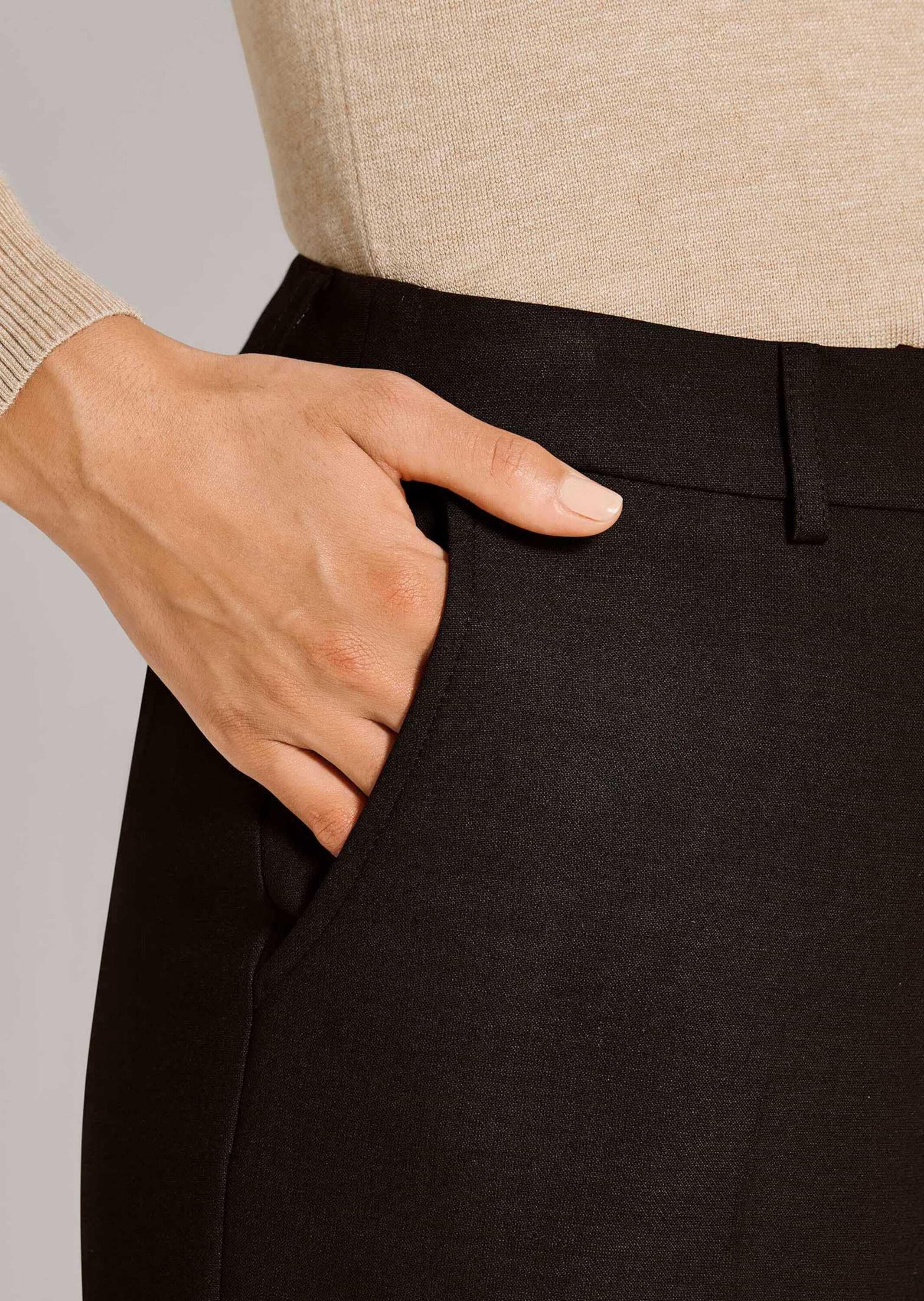 MADELEINE Bügelfaltenhose »Hose Weite Hose mit Bügelfalten«
