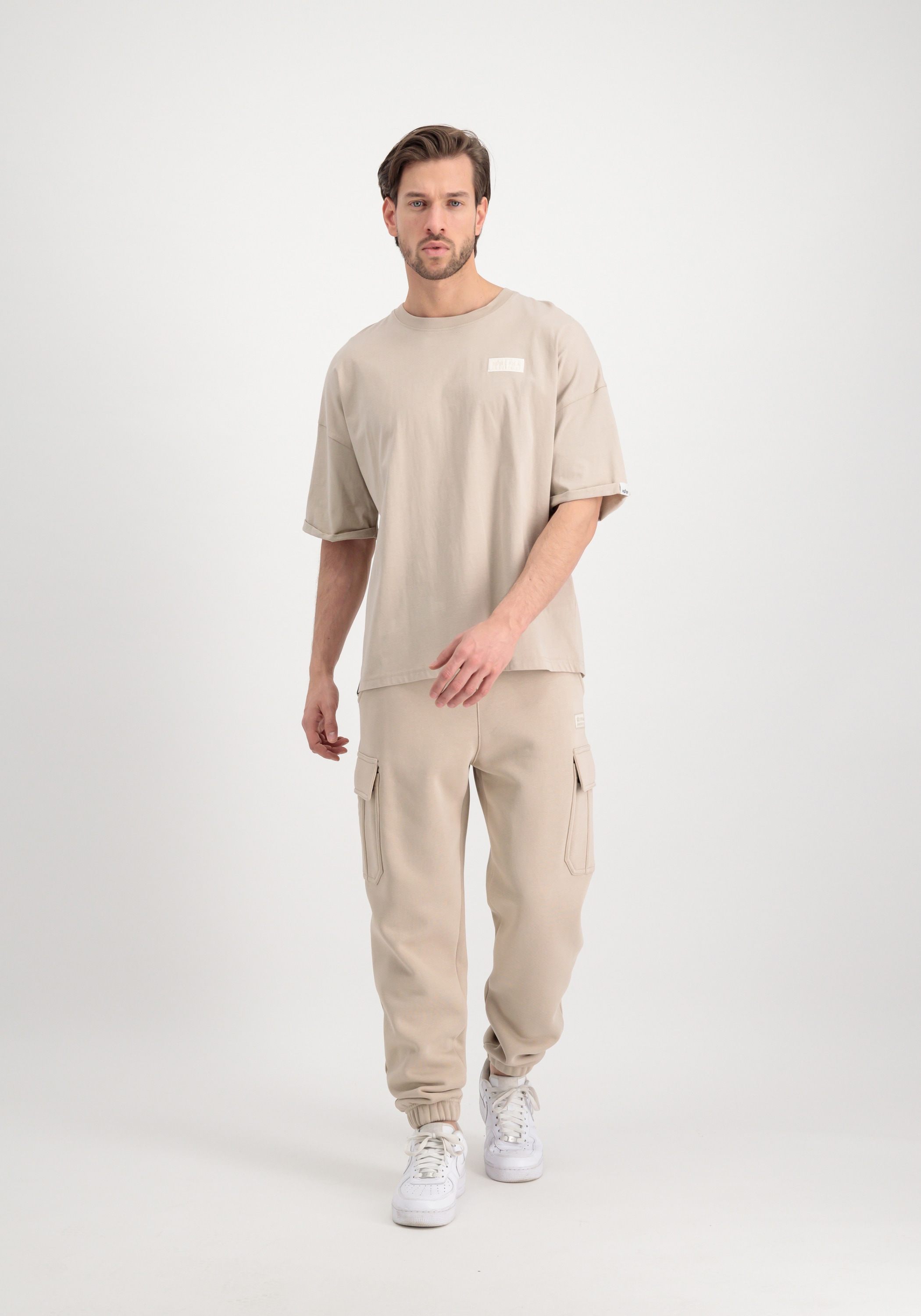 Alpha Industries T-Shirt »Alpha Industries Men - T-Shirts Organics OS Roll-Up T-Shirt«