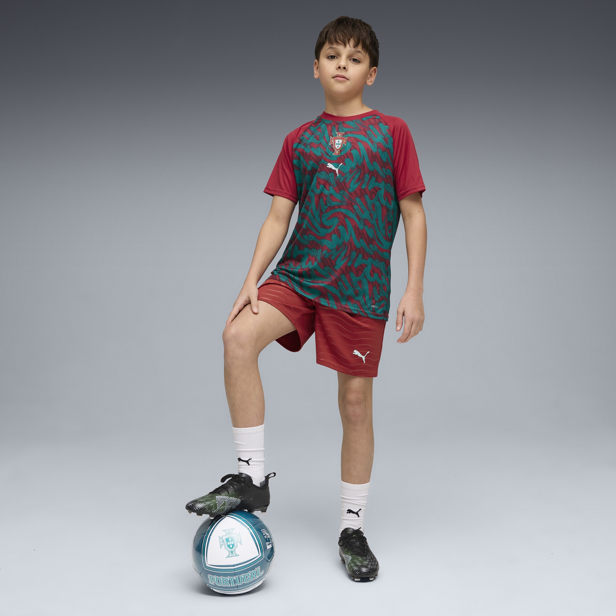 PUMA Trainingsshirt »Portugal Aufwärmtrikot Jugendliche«