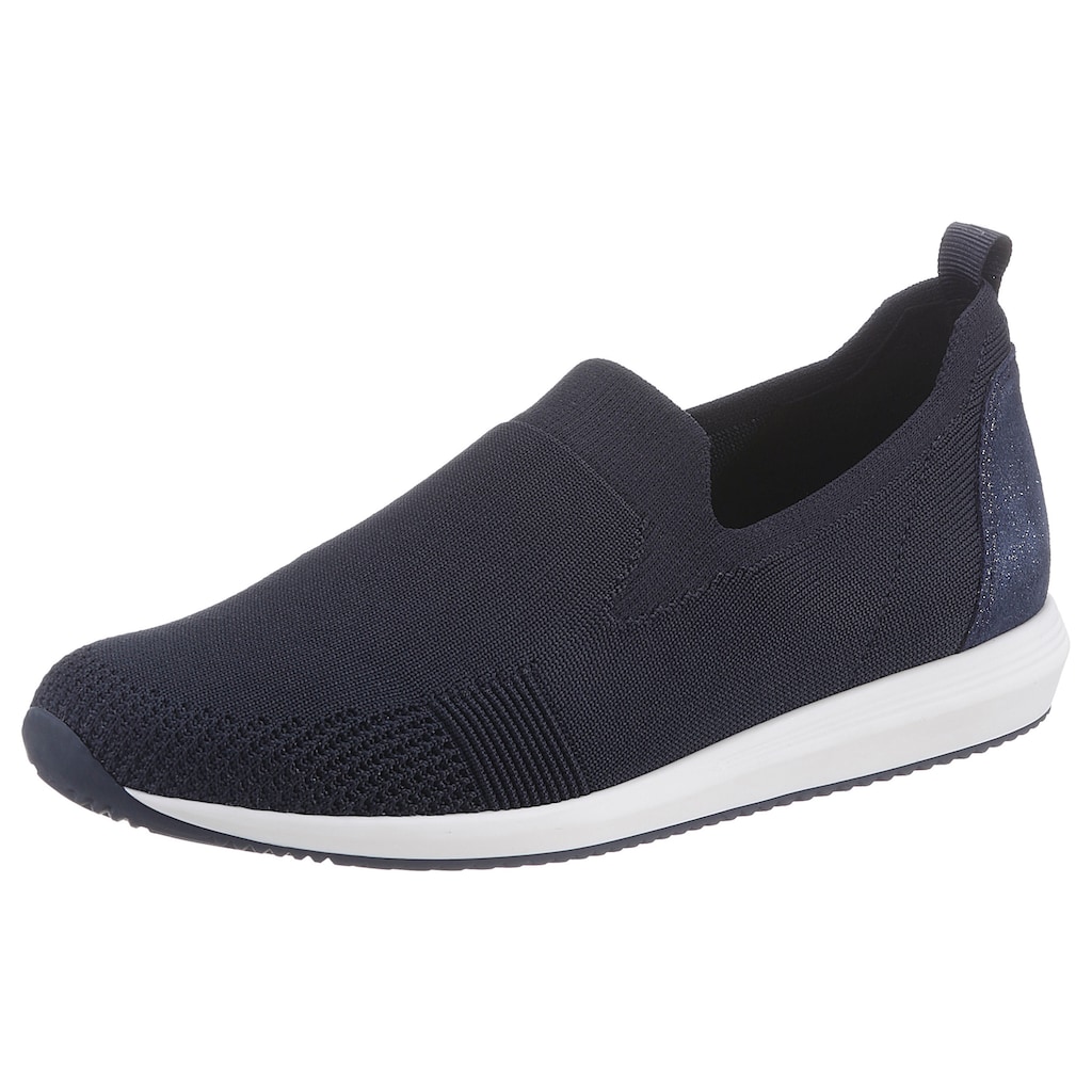 Ara Slip-On Sneaker »LISSABON«, Slipper, Halbschuh, Freizeitschuh mit bequemem Sockenschaft, G-Weite