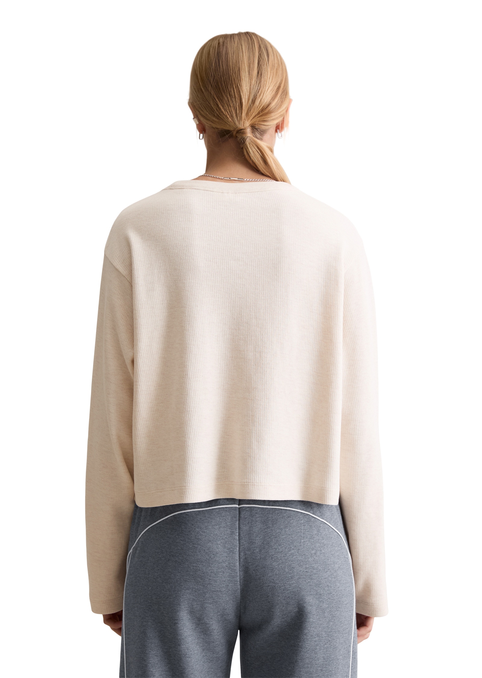 Marc O'Polo DENIM Langarmshirt »aus Heavy Jersey«