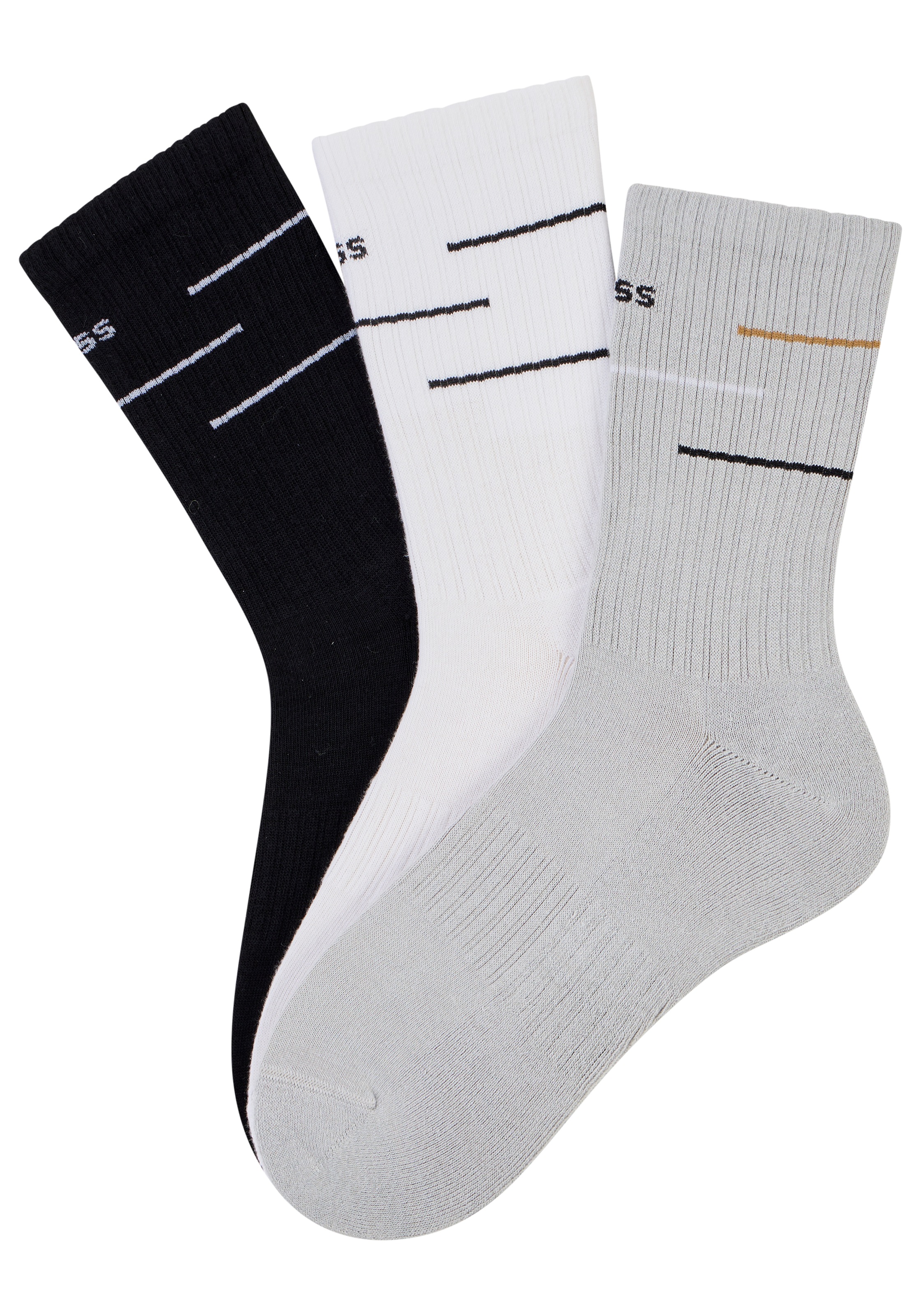 BOSS Basicsocken "3P QS Rib Line VB" 3 Paar tlg. günstig online kaufen