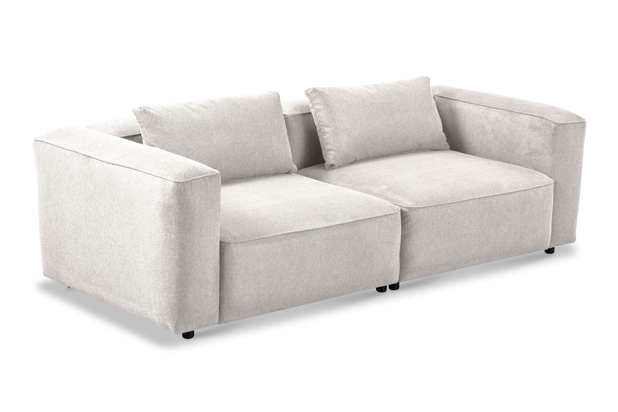 andas 3-Sitzer »Tvinnet«, Breite 228 cm, extra tiefe Sitzfläche, kubisches Sitzvergnügen