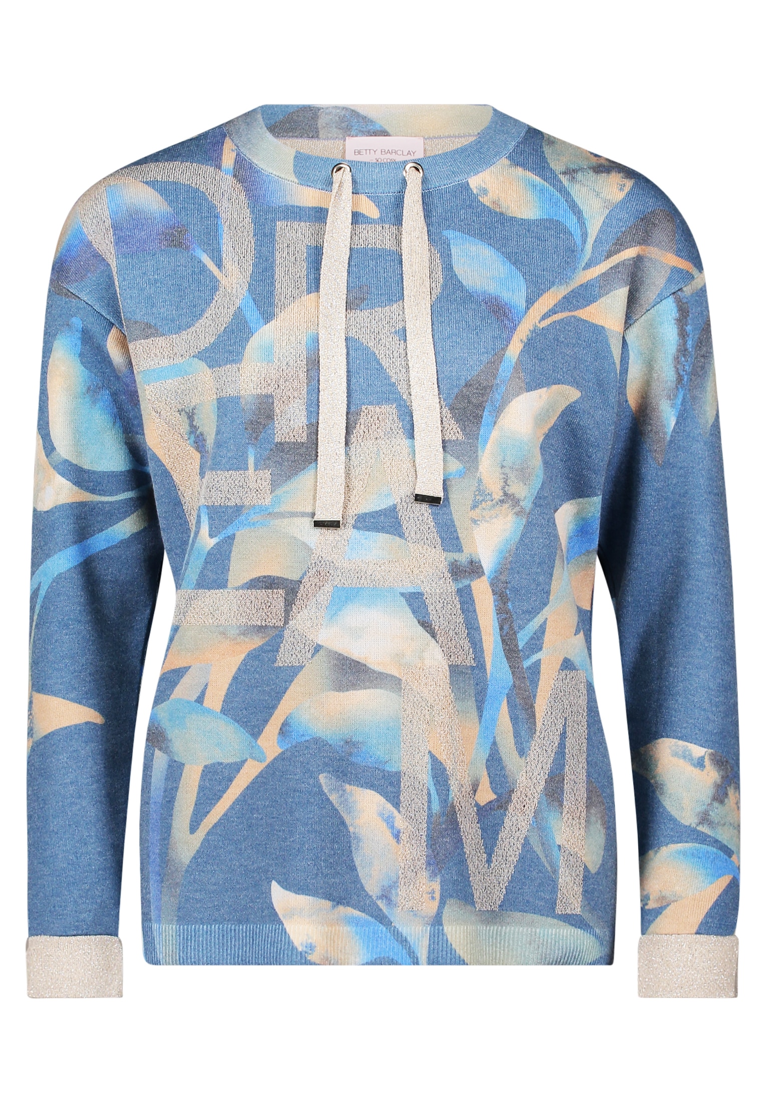 Betty Barclay Strickpullover »Damen Feinstrickpullover mit Print« 1 Stk. tlg.