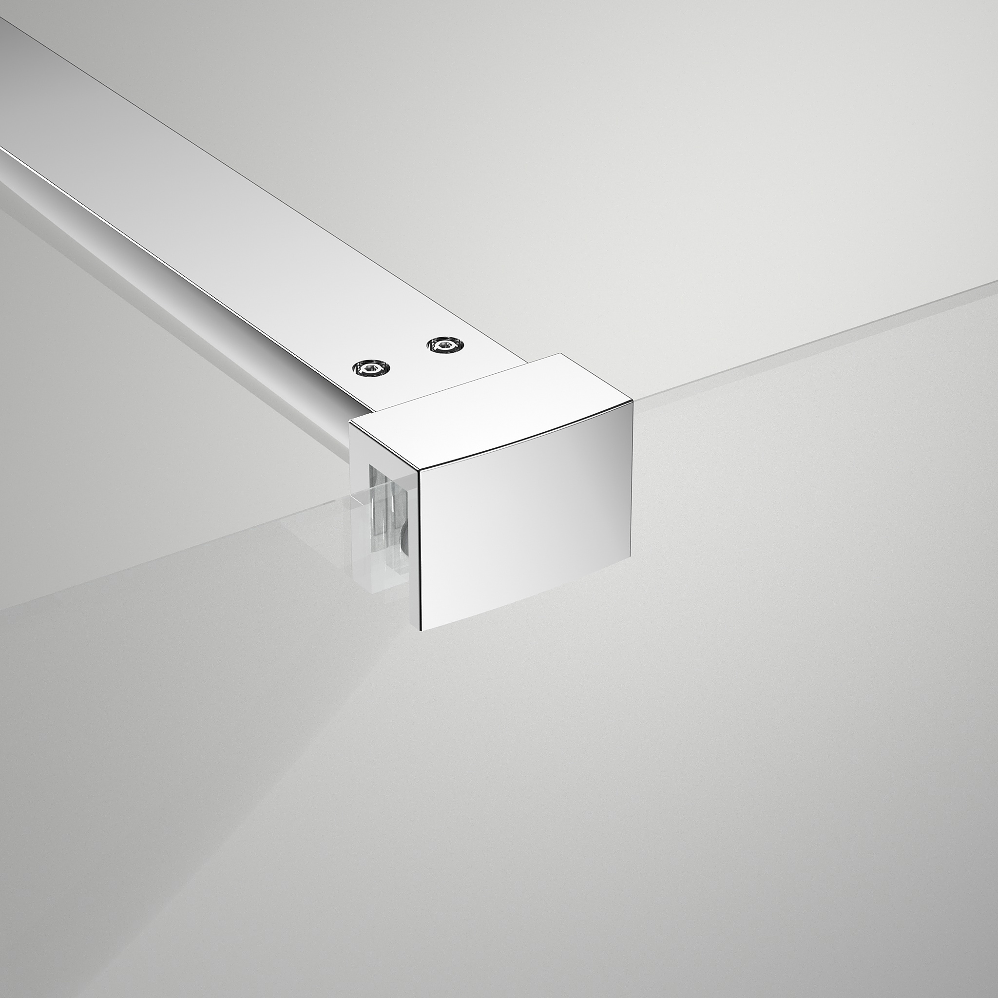 Marwell Walk-in-Dusche »BRIGHT 80« seitenverkehrt aufbaubar, mit Stabilisationsbügel