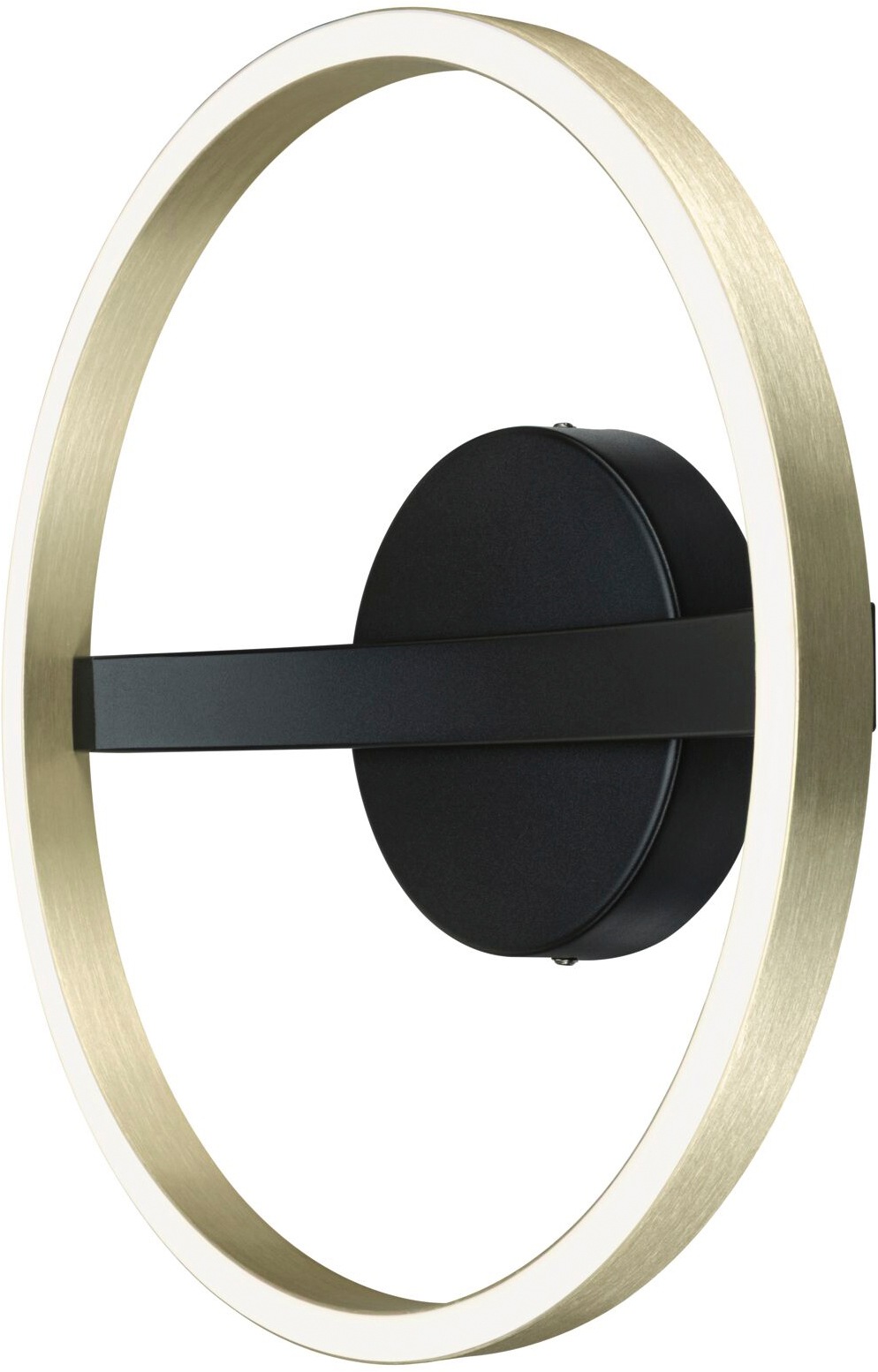Paulmann LED Deckenleuchte »Melira WD LED 24W Gold /Schwarz 230V Metall« LED-Modul 1 Stk. 3StepDim