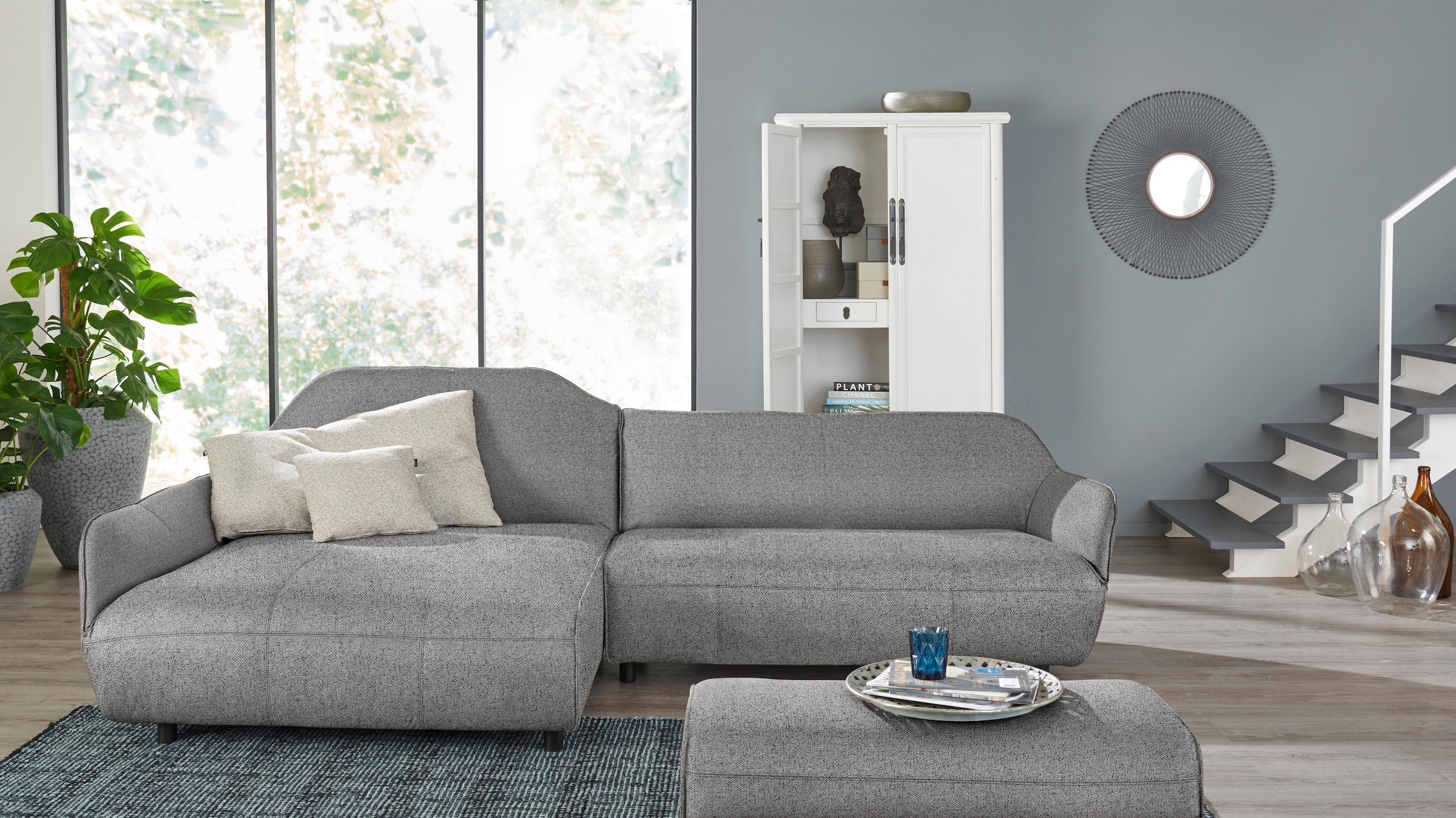 Creation BY ROLF BENZ Ecksofa "CR.480, Designecksofa, L-Form", Wahlweise au günstig online kaufen