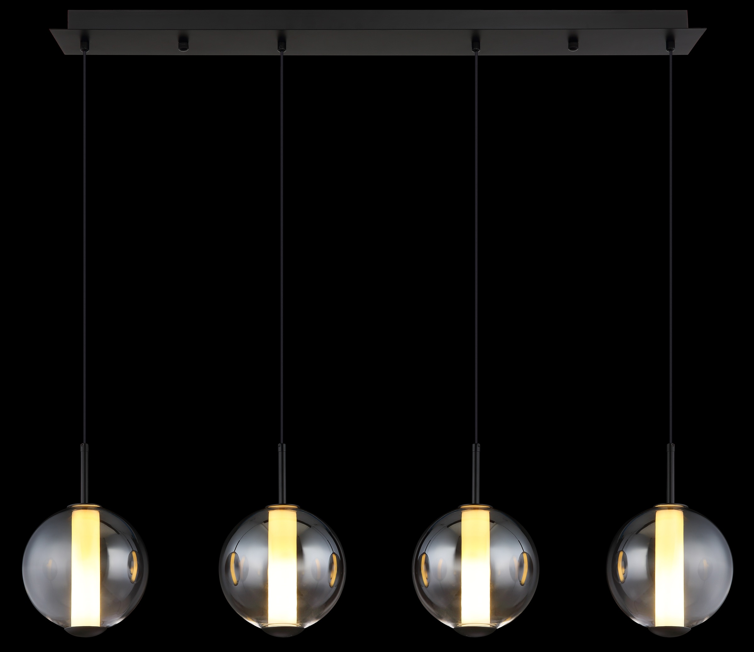 GLOBO LIGHTING Hängeleuchte »LACY« LED-Modul 1 Stk. Warmweiß Hängelampe Esszimmer-Leuchte Esstischleuchte Wohnzimmer