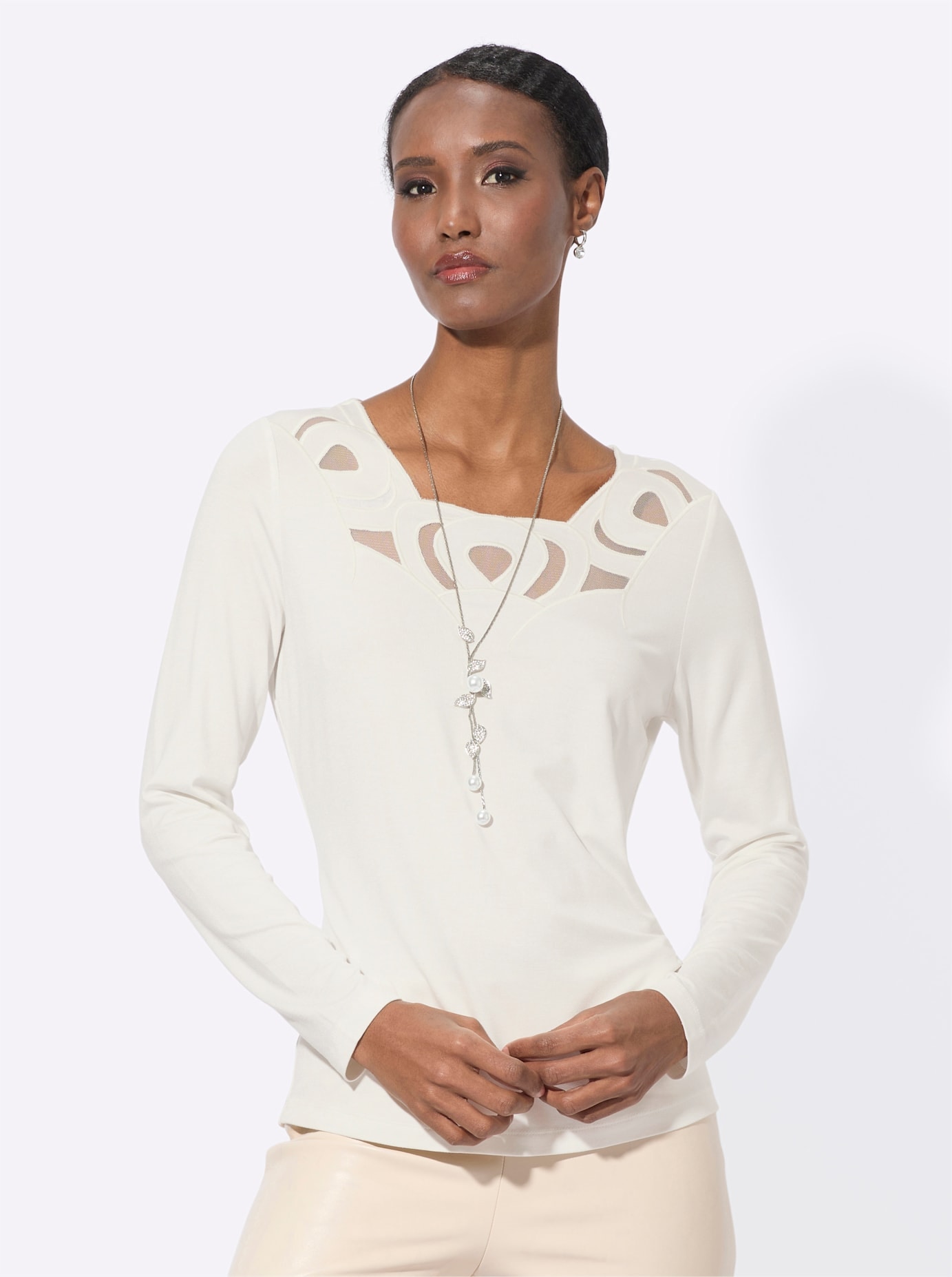 creation L Langarmshirt »Langarm-Shirt«, (1 tlg.)