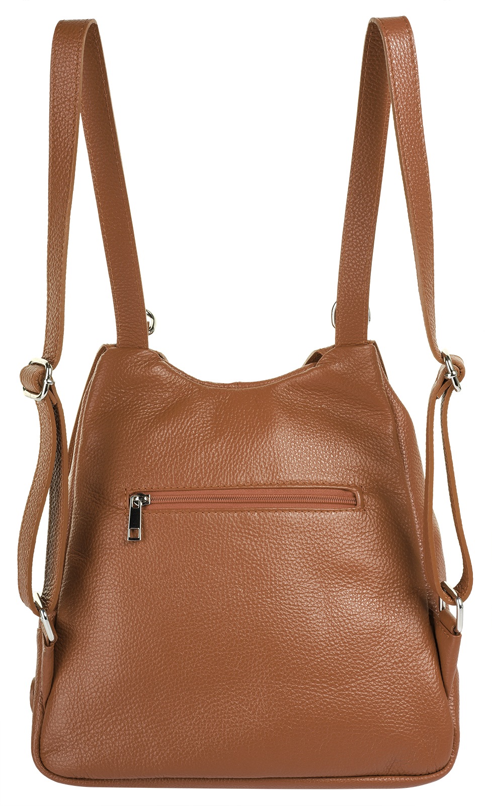 Cluty Cityrucksack, echt Leder, Made in Italy