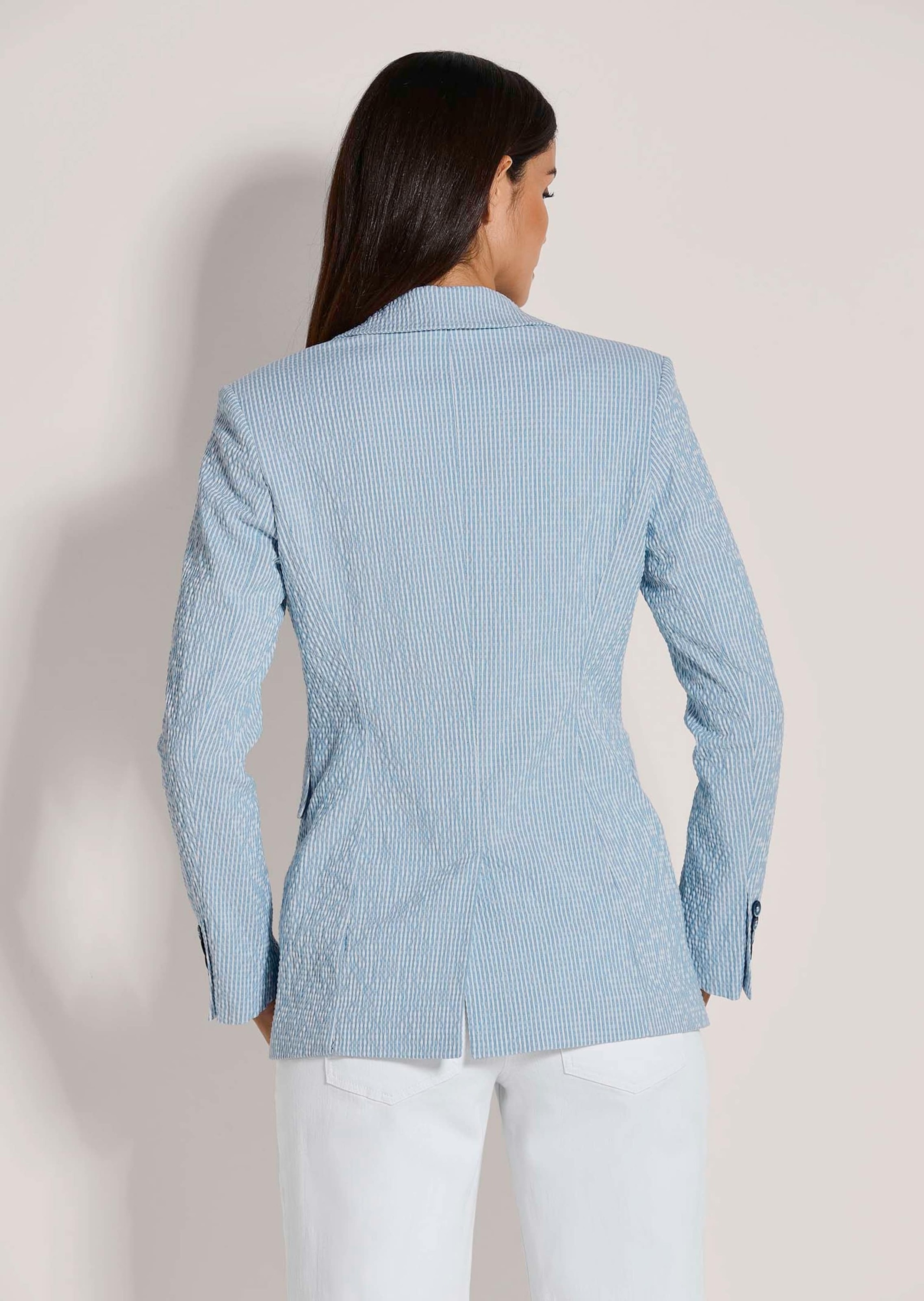 MADELEINE Jackenblazer »Blazer Seersucker-Blazer«