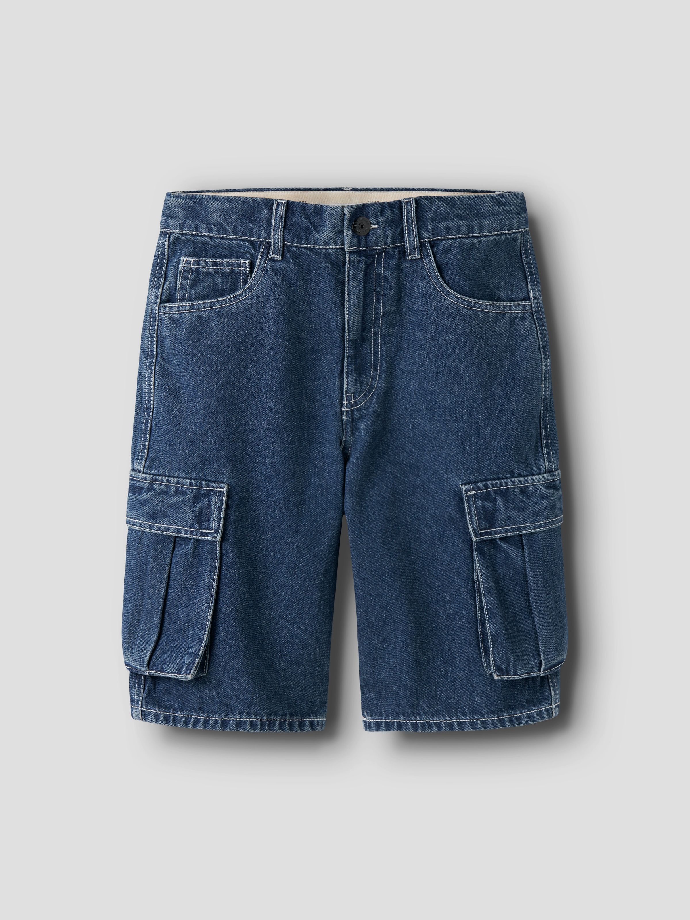 Name It Jeansshorts »NKMBEN SK DNM CARGO BERMUDA 2800-IM« Baumwolle, Baggy Fit