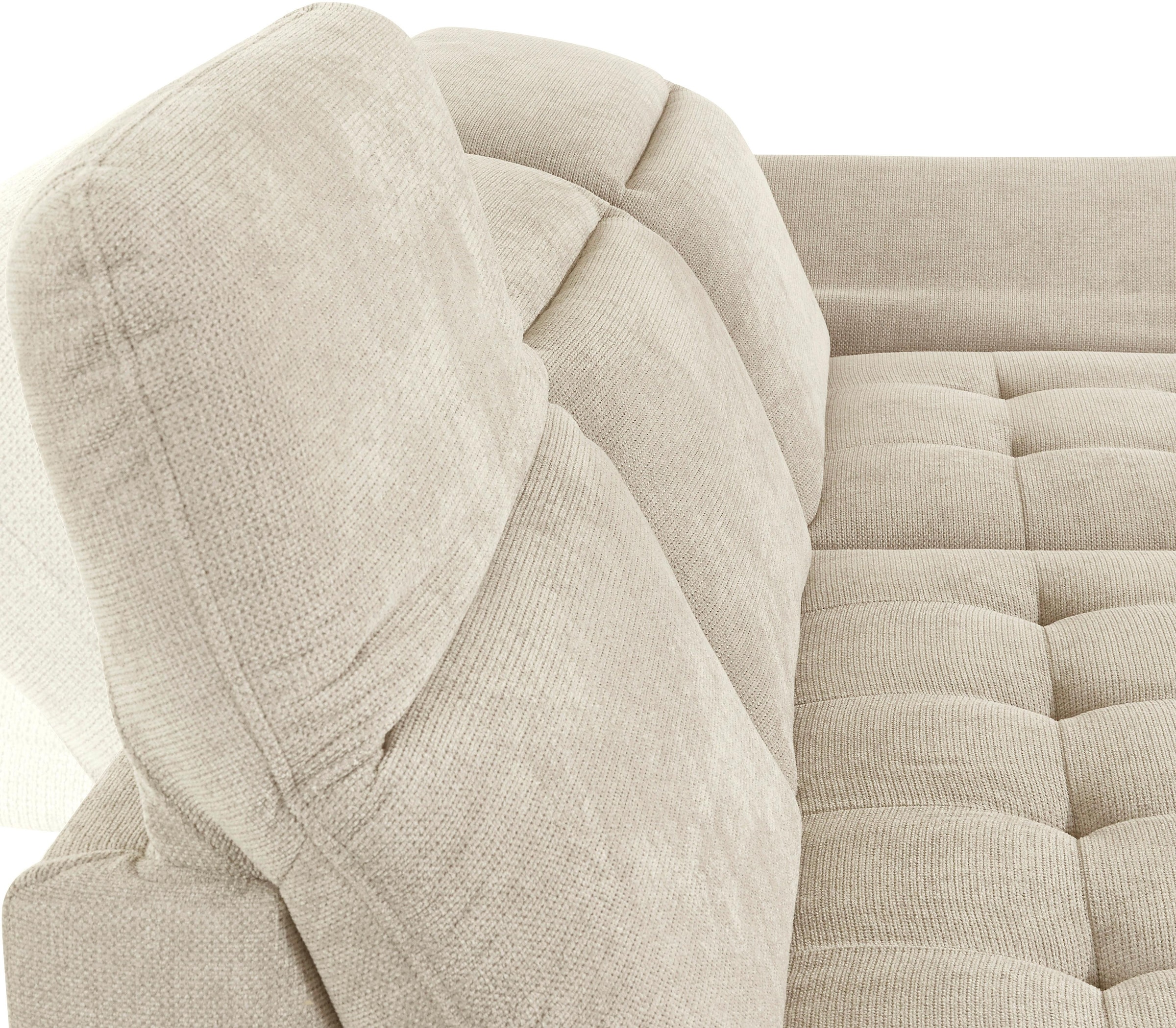 sit&more Ecksofa »Stardust L-Form«, wahlweise mit Bettfunktion und Bettkasten