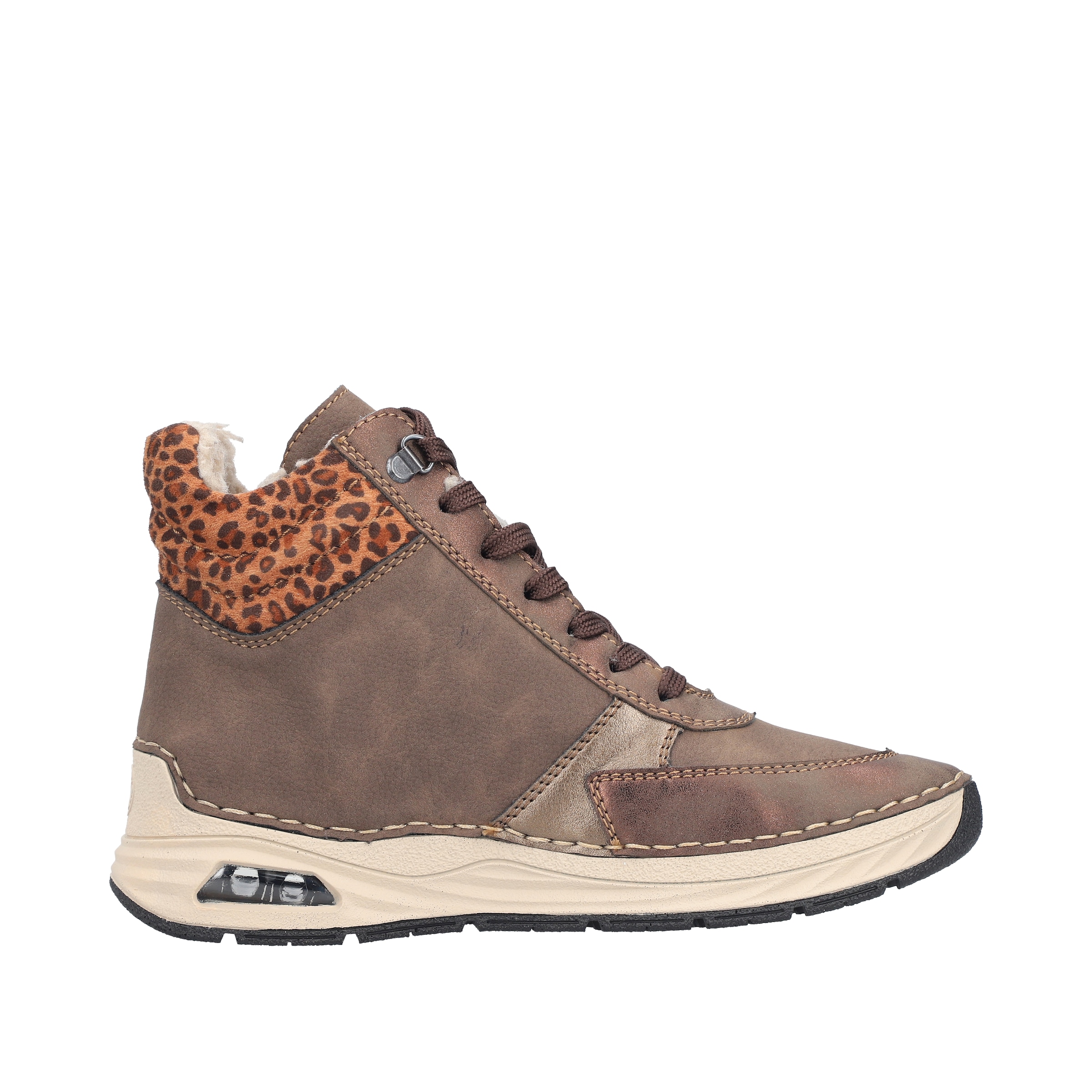 Rieker Winterboots  Schnürboots, Schnürstiefelette, High-Top-Sneaker mit Reißverschluss