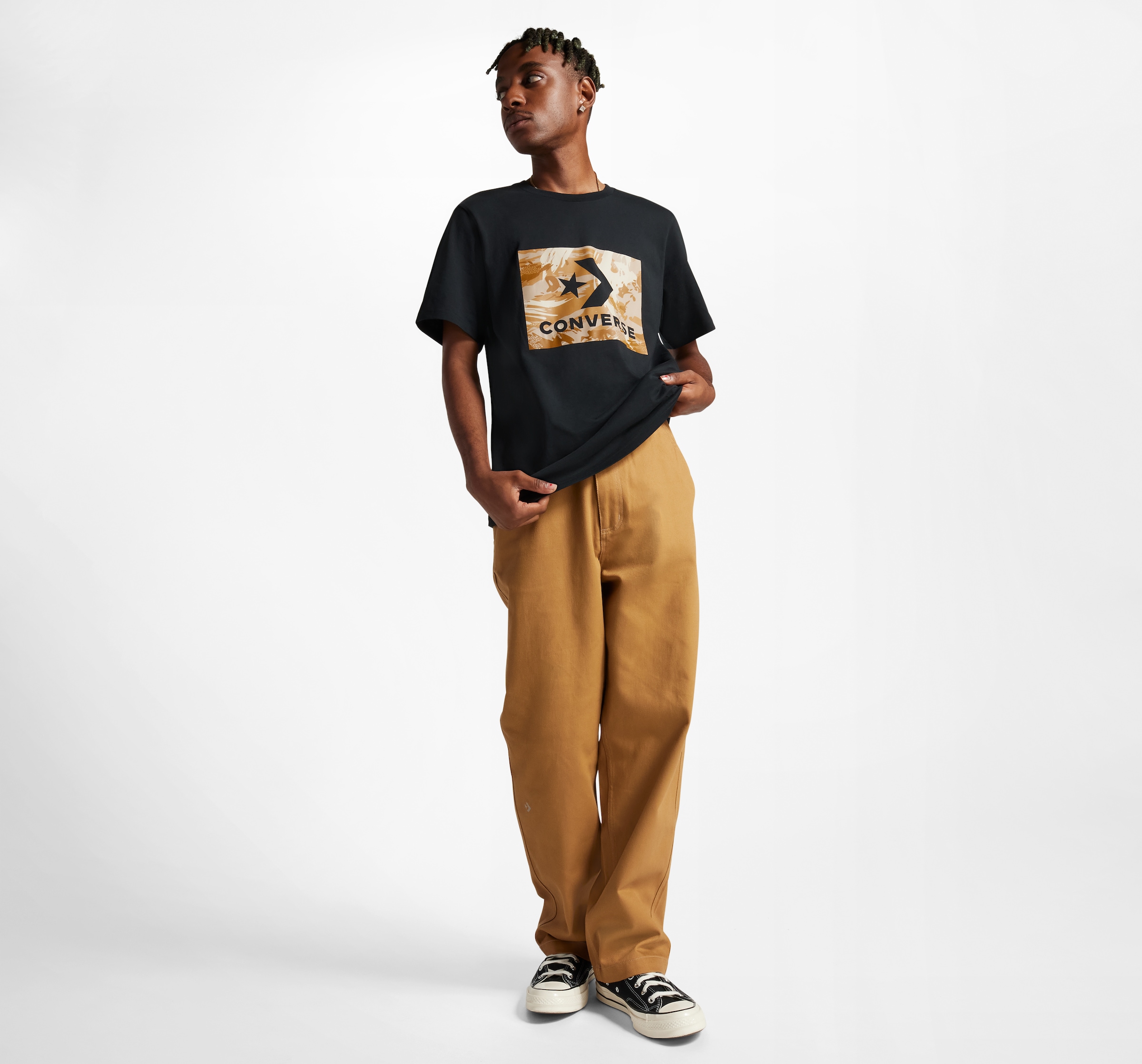 Converse T-Shirt »STAR CHEVRON CAMO«