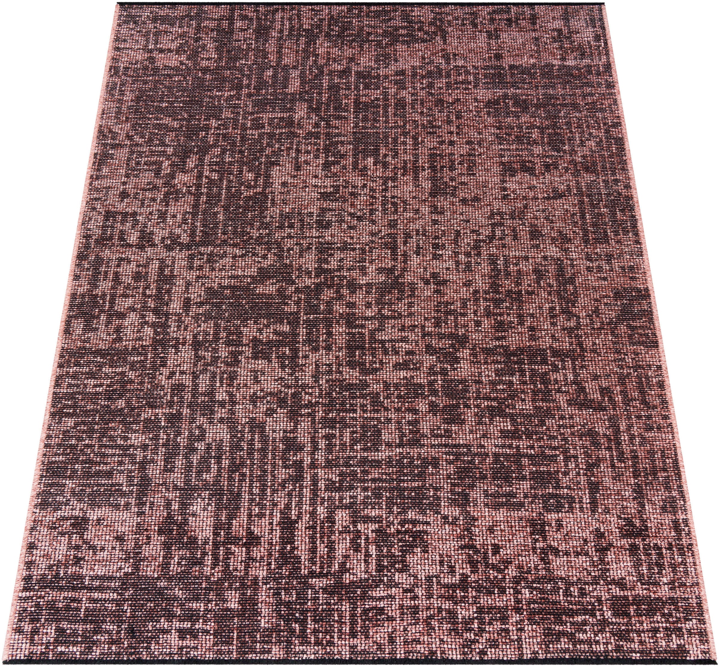 Paco Home Teppich »Melbourne 690«, rechteckig, 4 mm Höhe, Flachgewebe, modernes Design, ideal im Wohnzimmer & Schlafzimmer