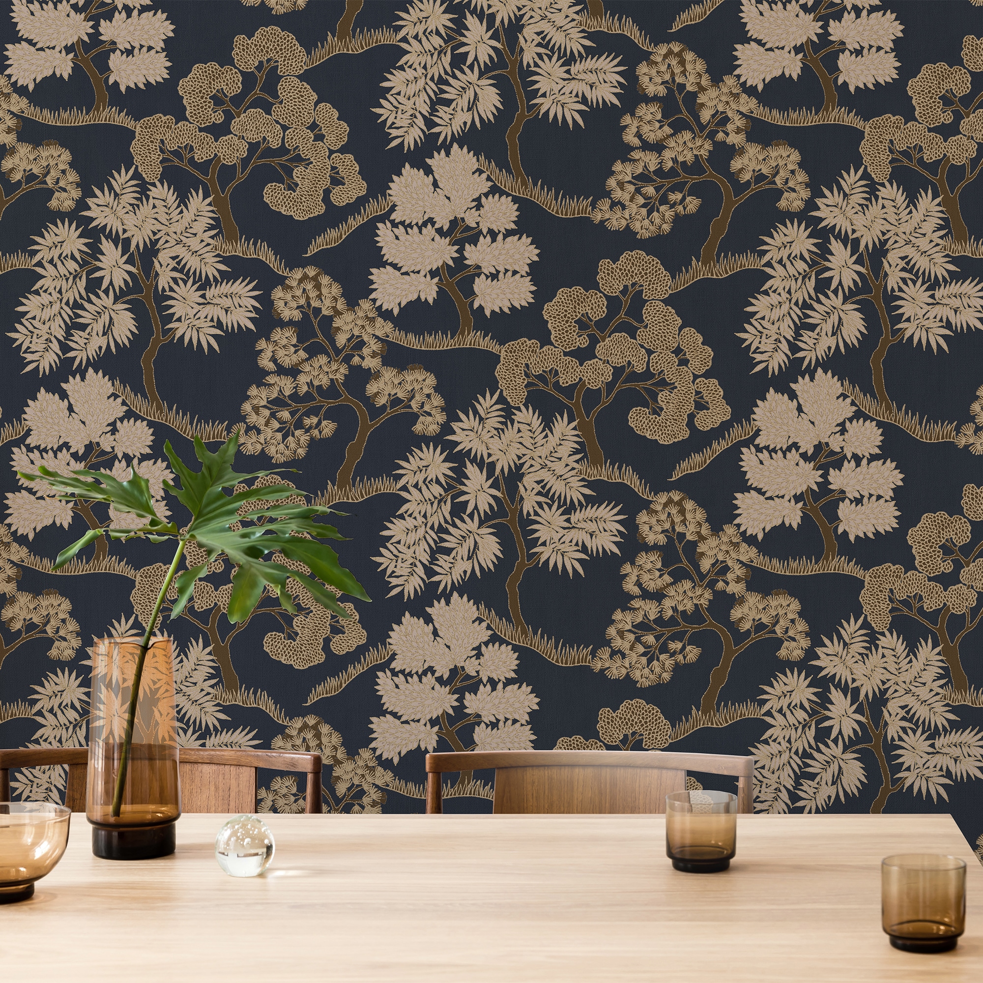 Sublime Vliestapete »TREES« floral Design Tape...