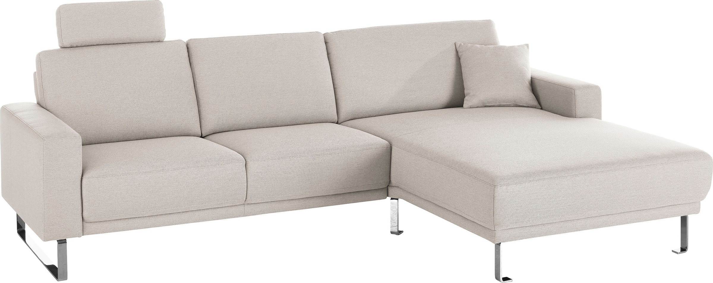 Thumbnail - Home affaire Ecksofa "Apiro bequem & edel, Breite 278cm, Komfortsitzhöhe, L-Form"