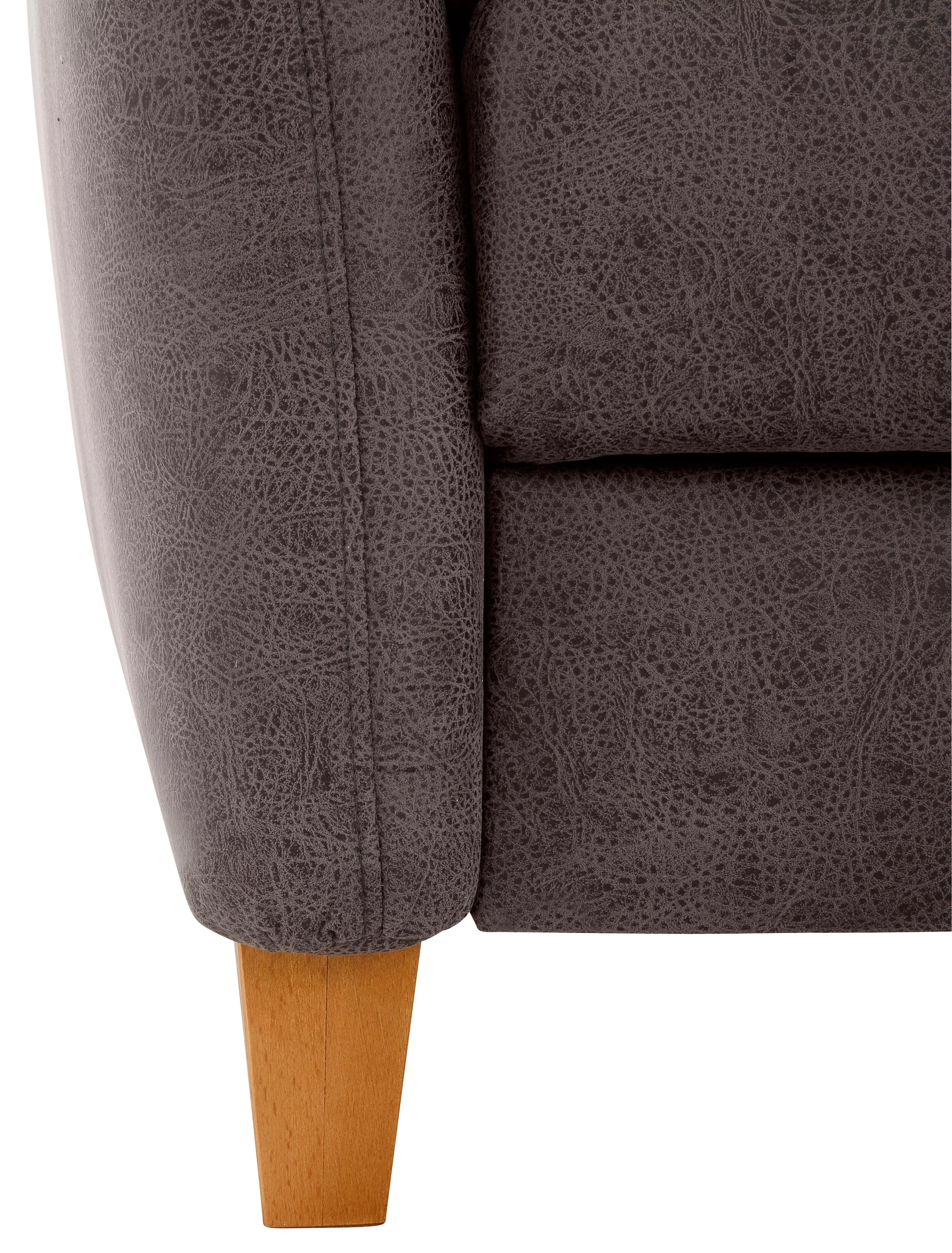 Home affaire Ecksofa »Palmera L-Form«, Federkern, wahlweise mit Bettfunktion und mit/ohne Bettkasten