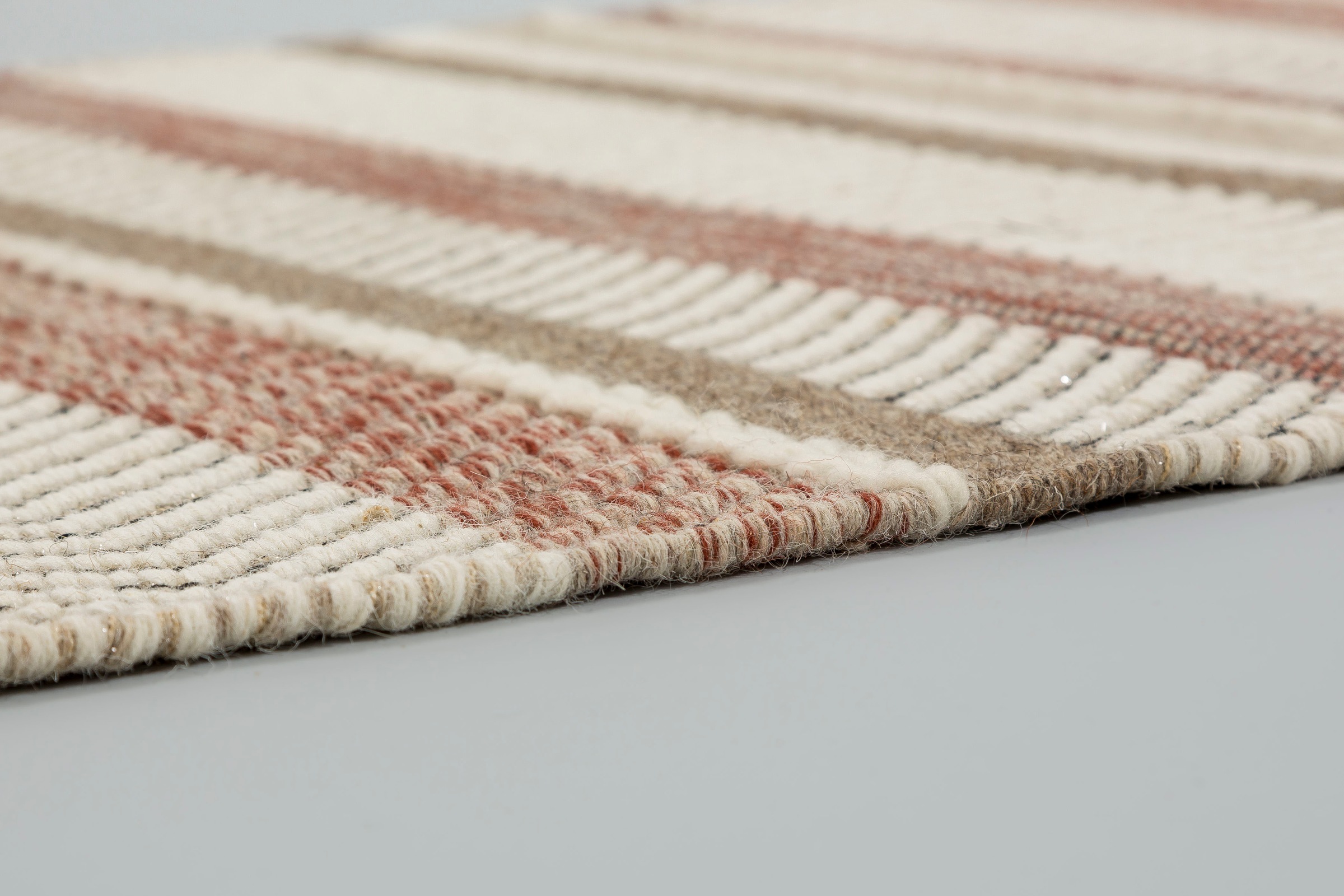 ASTRA Wollteppich »Carmen«, rechteckig, 10 mm Höhe, reine Wolle, Kurzflor, Wohnzimmer