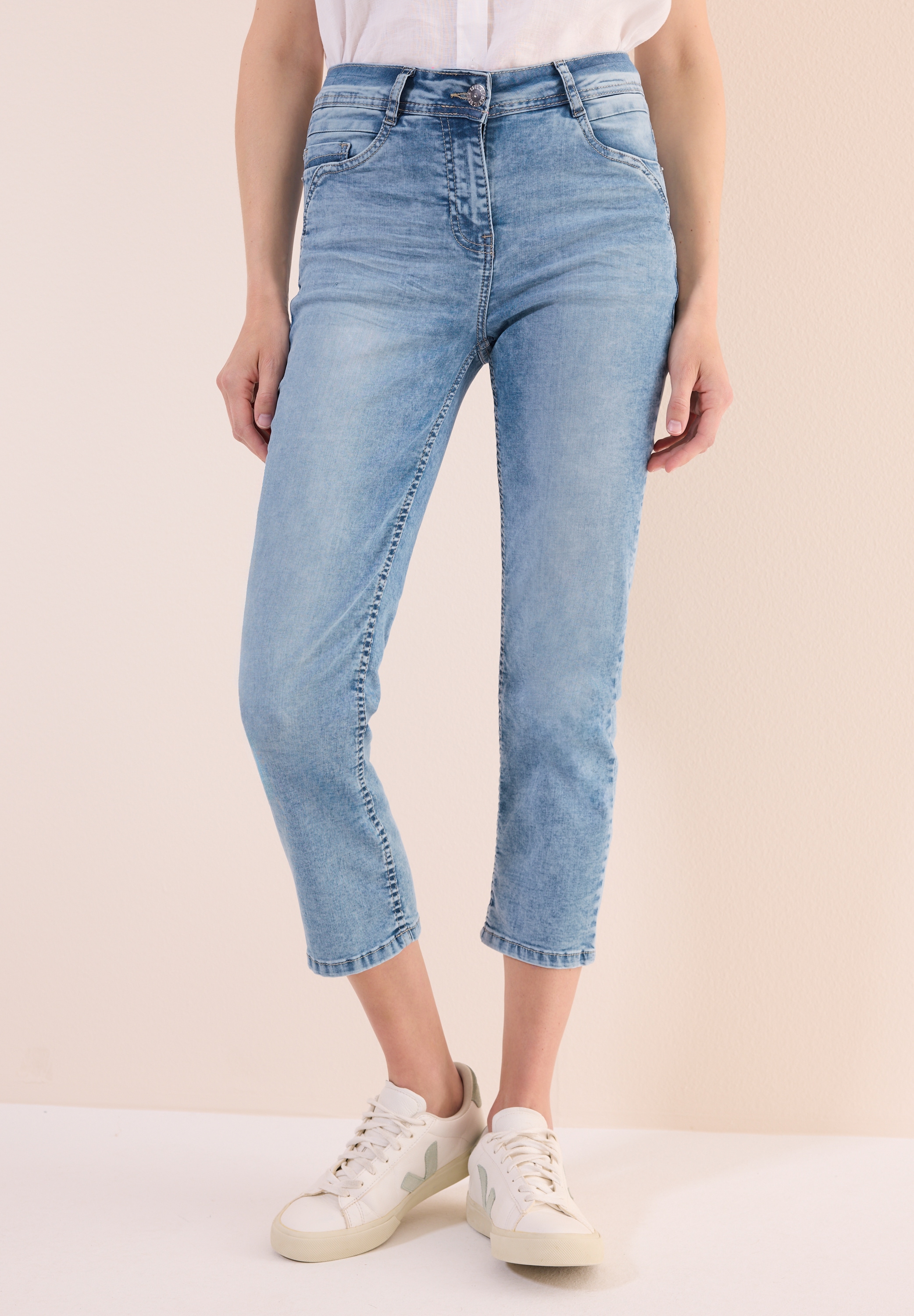 Cecil Slim-fit-Jeans, 5-Pocket-Style