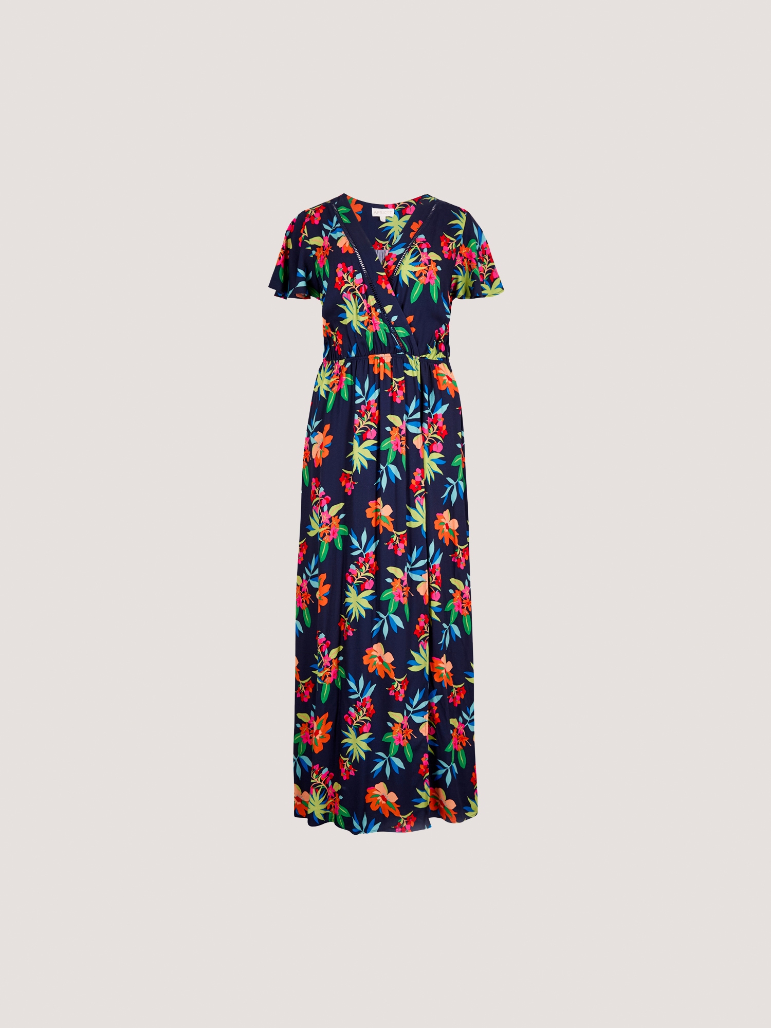 Apricot Maxikleid »Maxikleid« in Wickeloptik