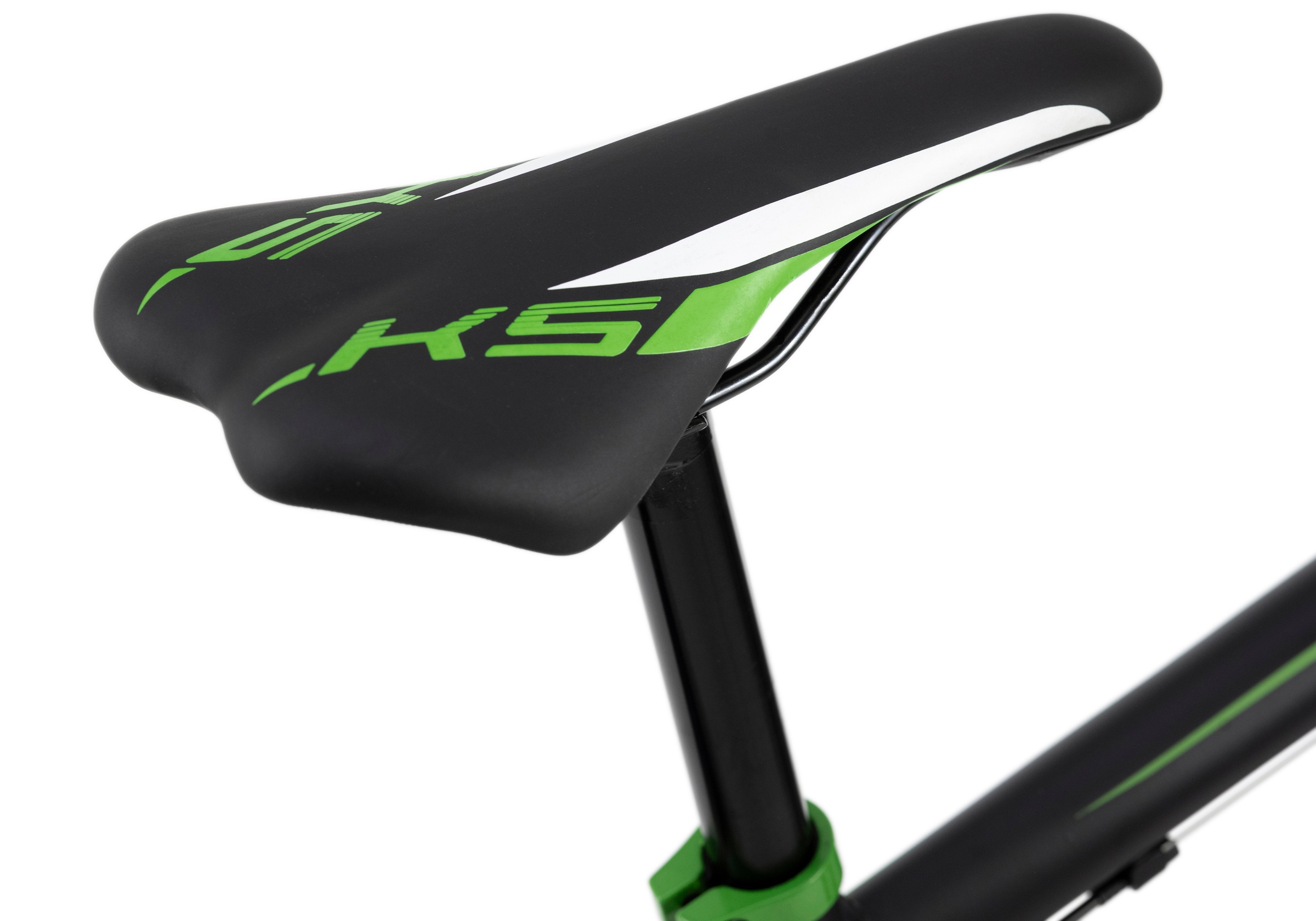 KS Cycling Mountainbike »Hardtail 27,5'' Plus Xceed Schwarz-Grün 24 Gänge« 24 Gang Kettenschaltung