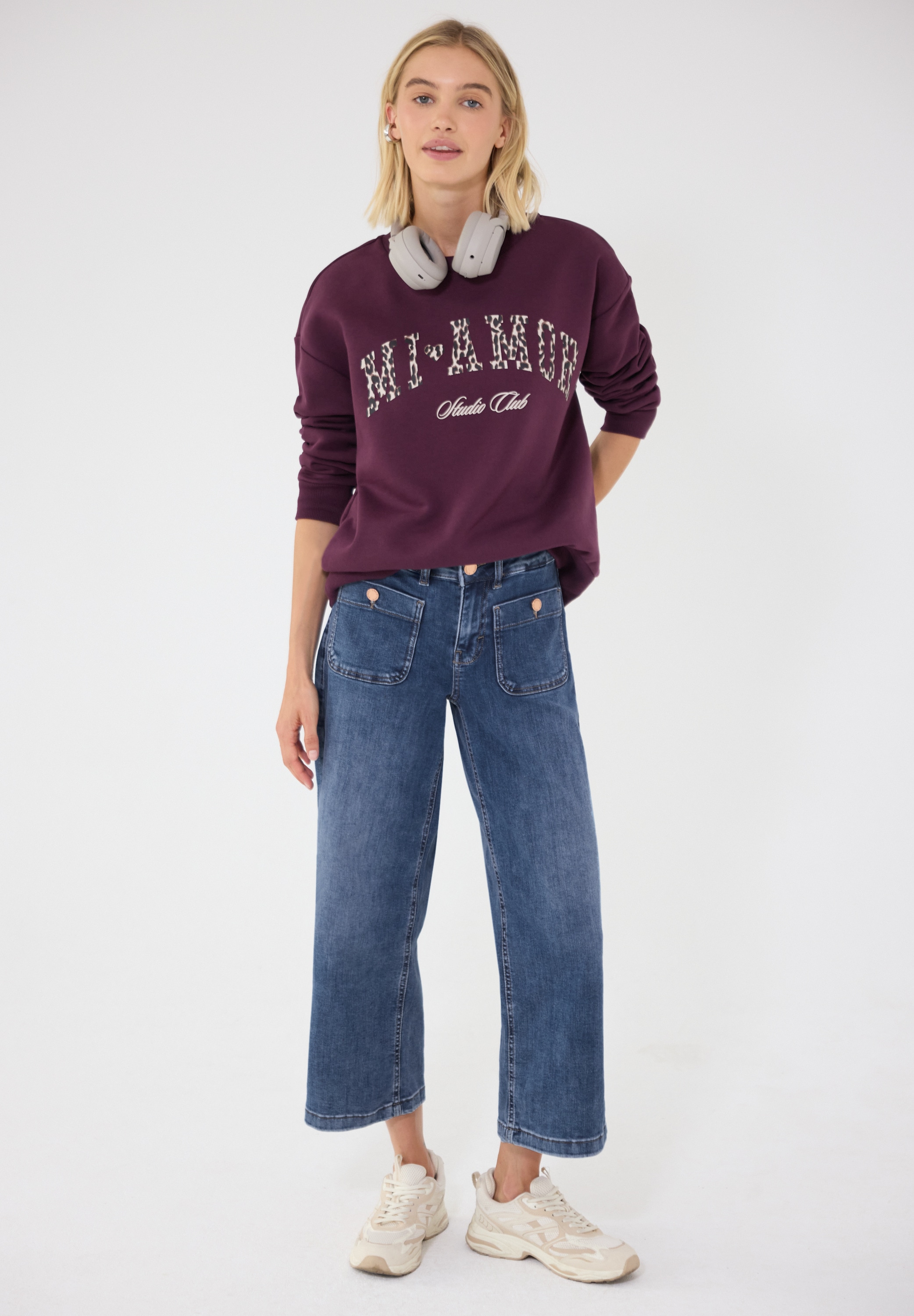 STREET ONE STUDIO Loose-fit-Jeans 4-Pocket Style