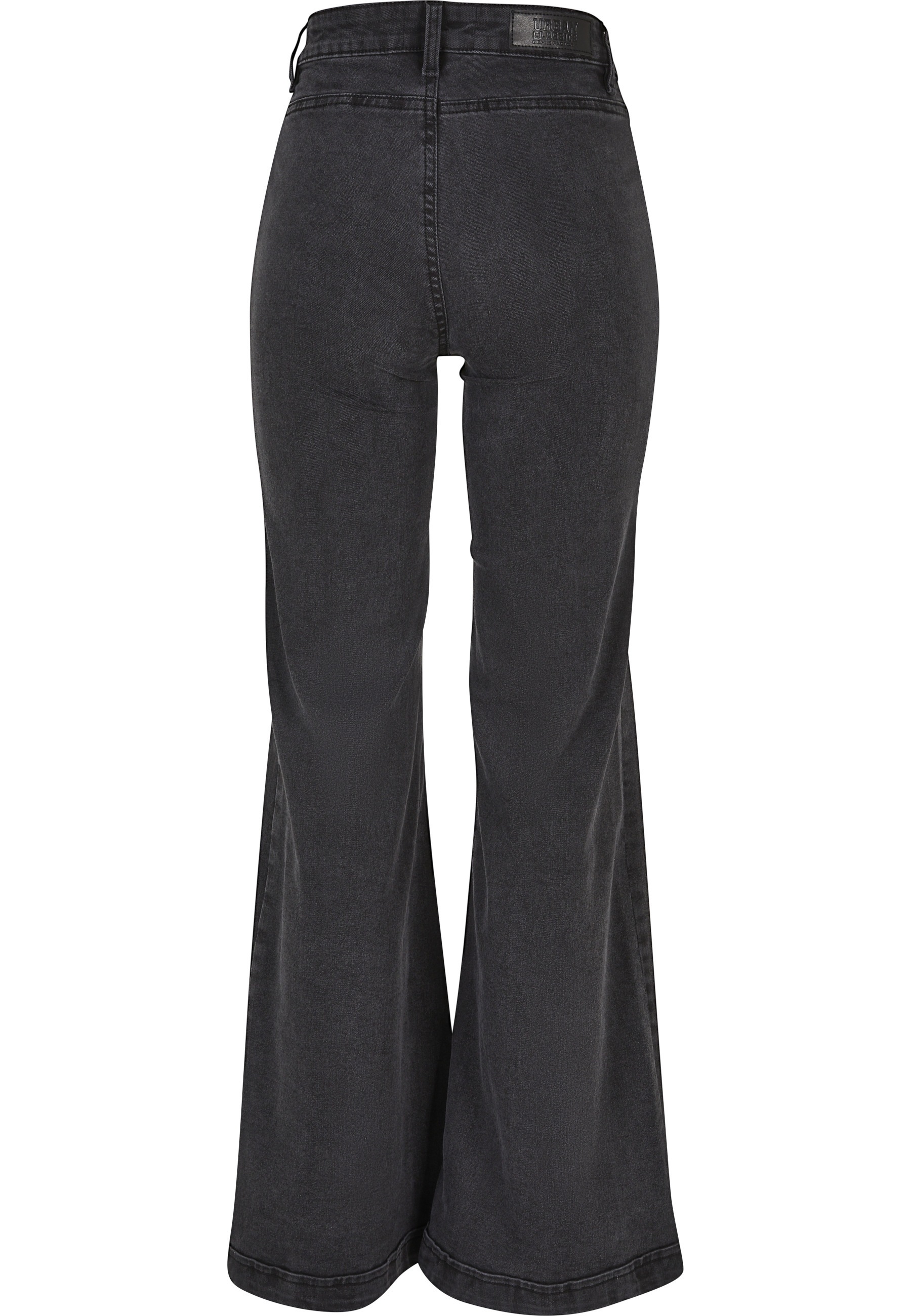 URBAN CLASSICS Outdoorhose »Urban Classics Damen Ladies Vintage Flared Denim Pants«