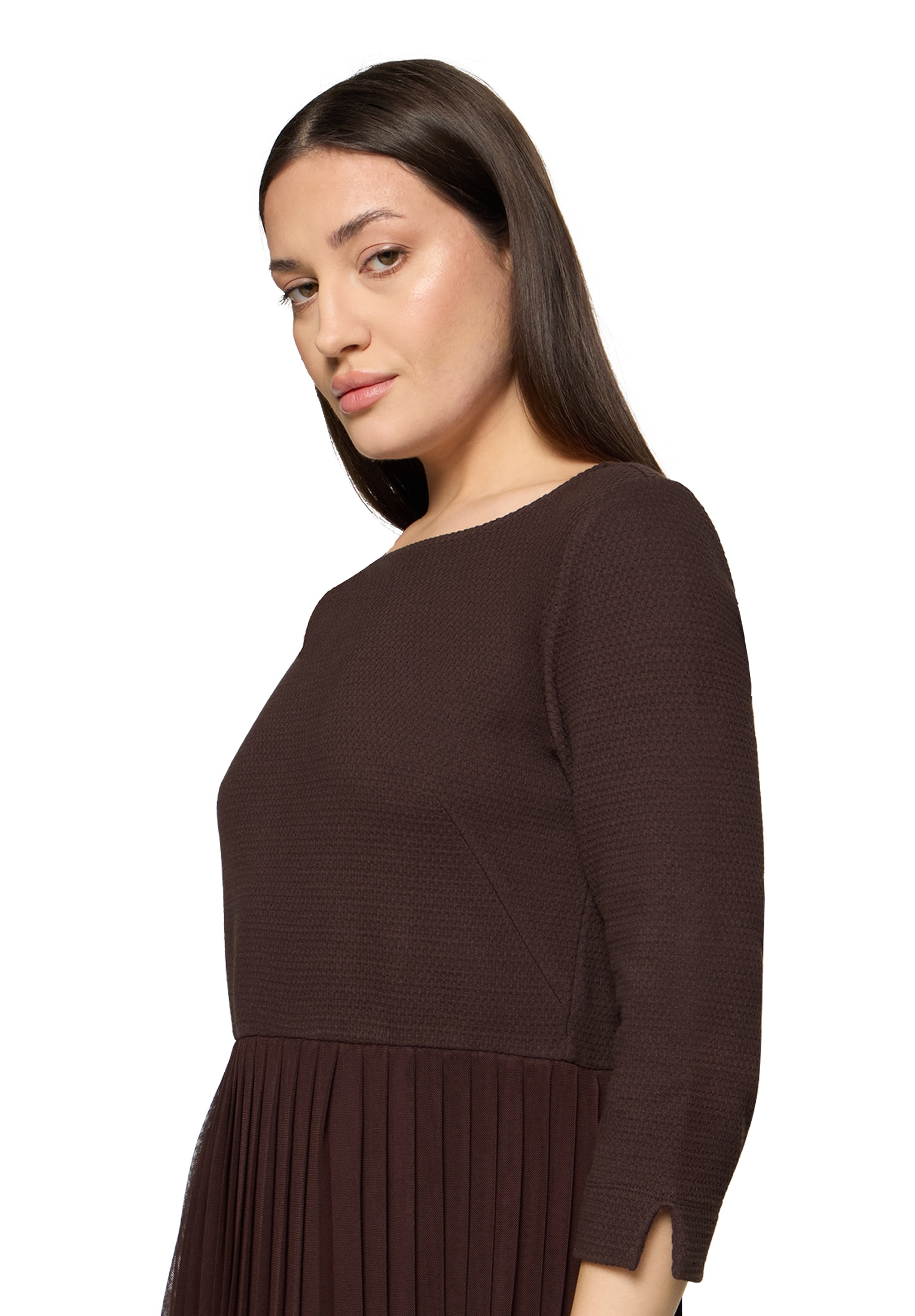 Betty Barclay Plisseekleid »Damen mit 3/4 Arm« Ohne Tasche