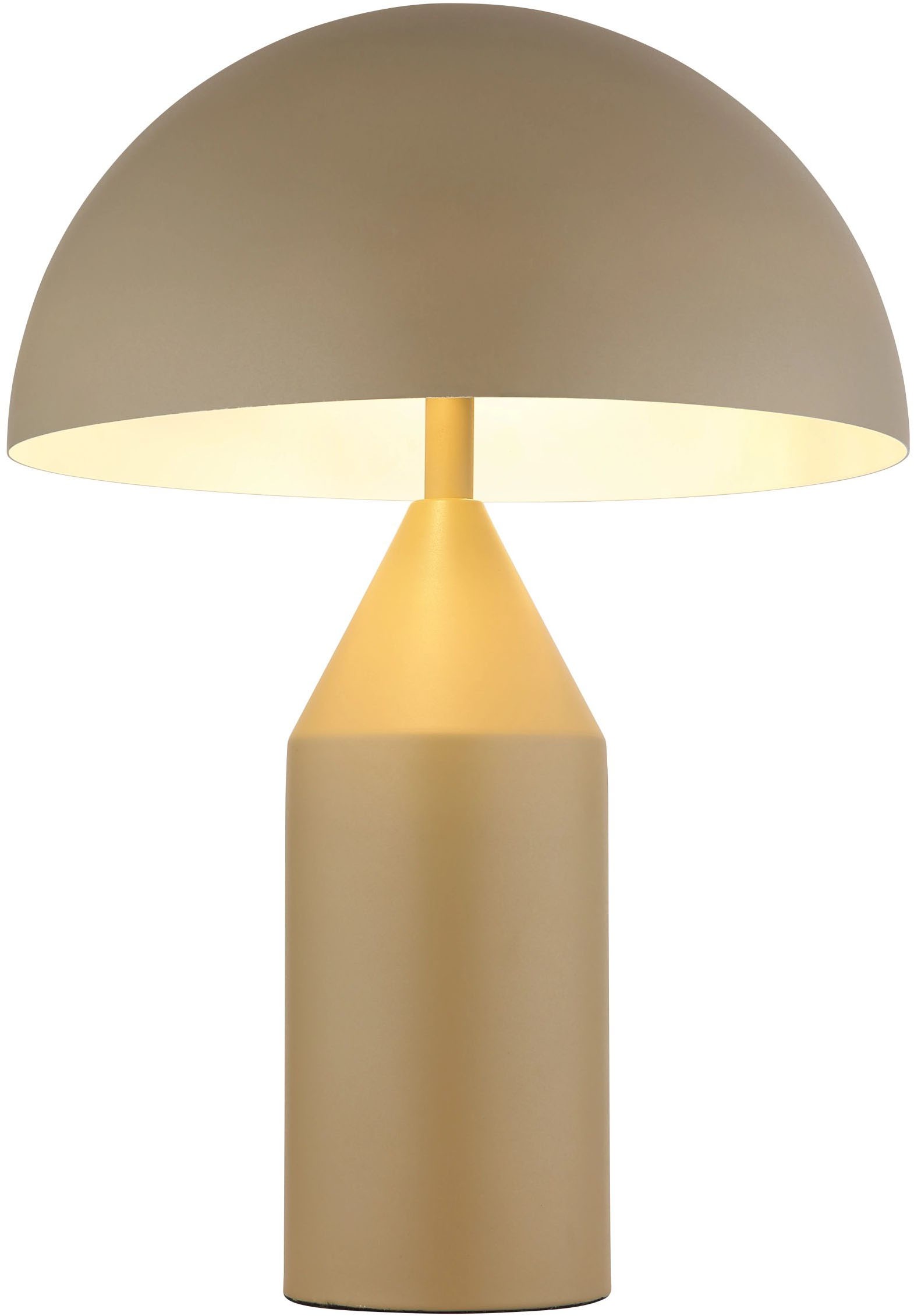 GLOBO LIGHTING Tischleuchte »ATOMA«, 2 flammig, Leuchtmittel E27 | ohne Leuchtmittel, Design Tischlampe, Wohnzimmer, Schlafzimmer, Flur