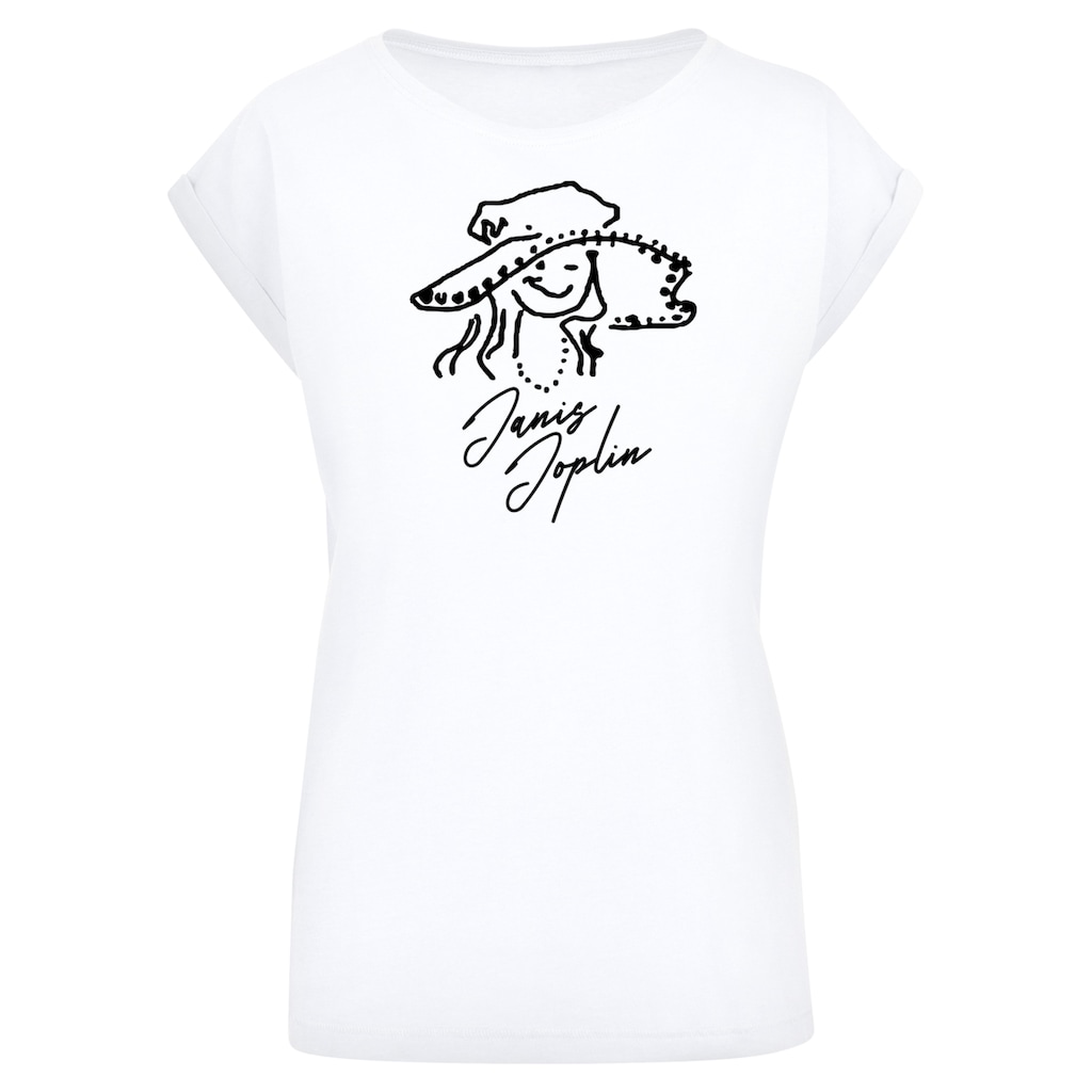 F4NT4STIC T-Shirt »Janis Joplin Sketch«