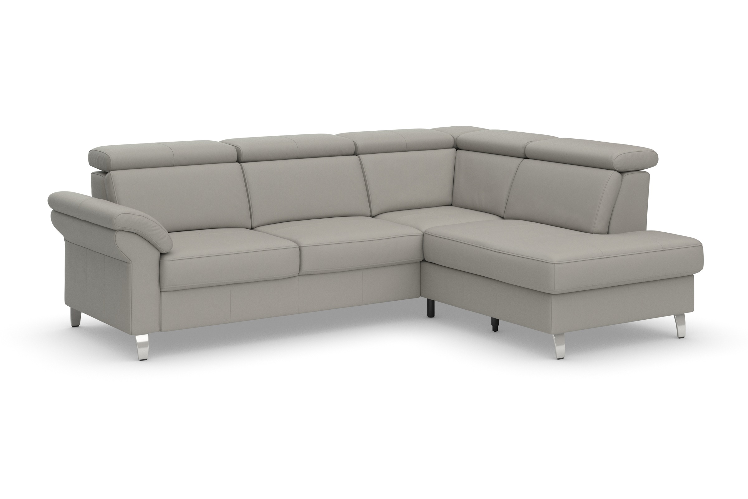 sit&more Ecksofa, inklusive Kopfteilverstellung, wahlweise mit Bettfunktion und Bettkasten