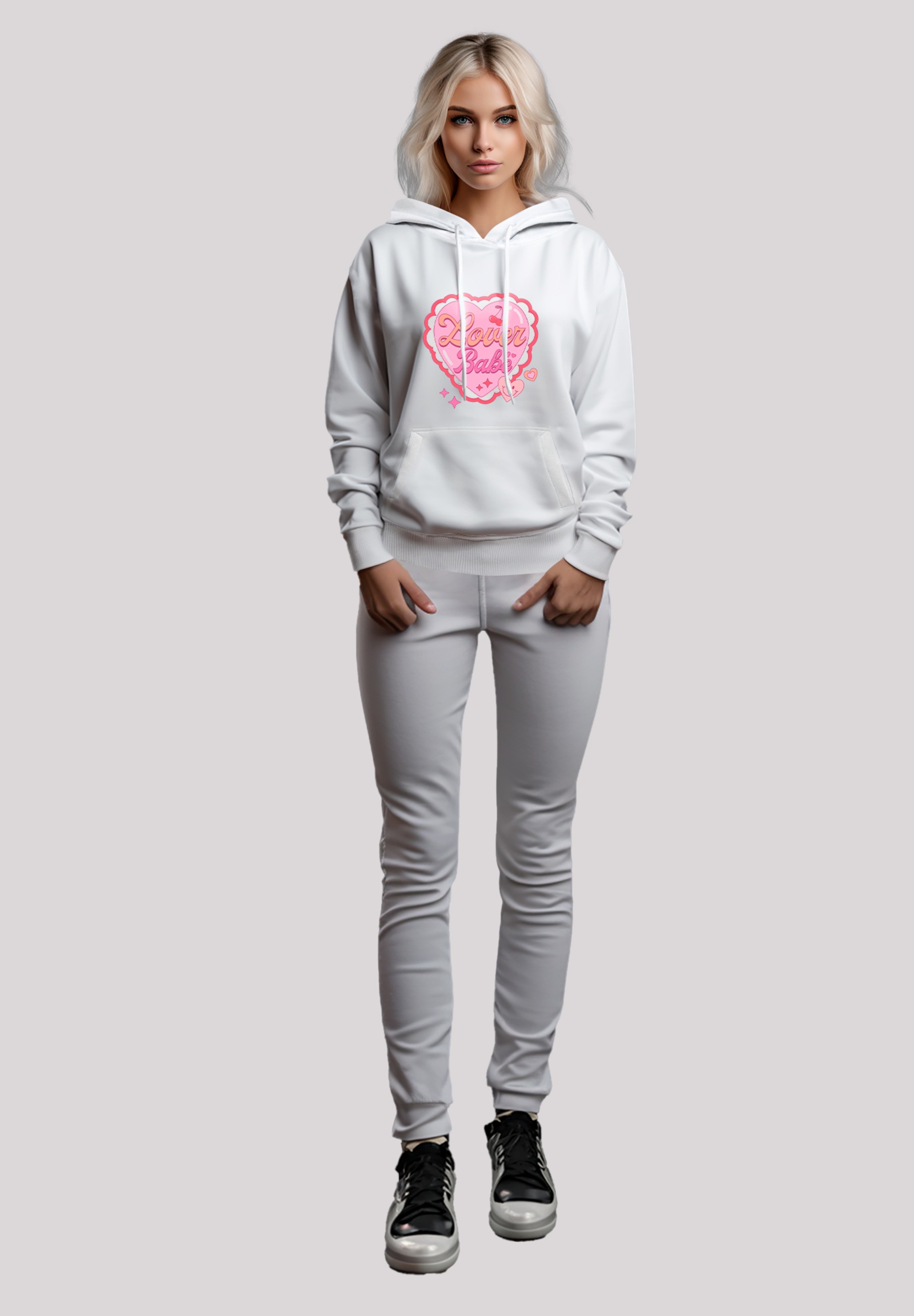 F4NT4STIC Kapuzenpullover »Lover Babe Valentinstag«, Premium Qualität