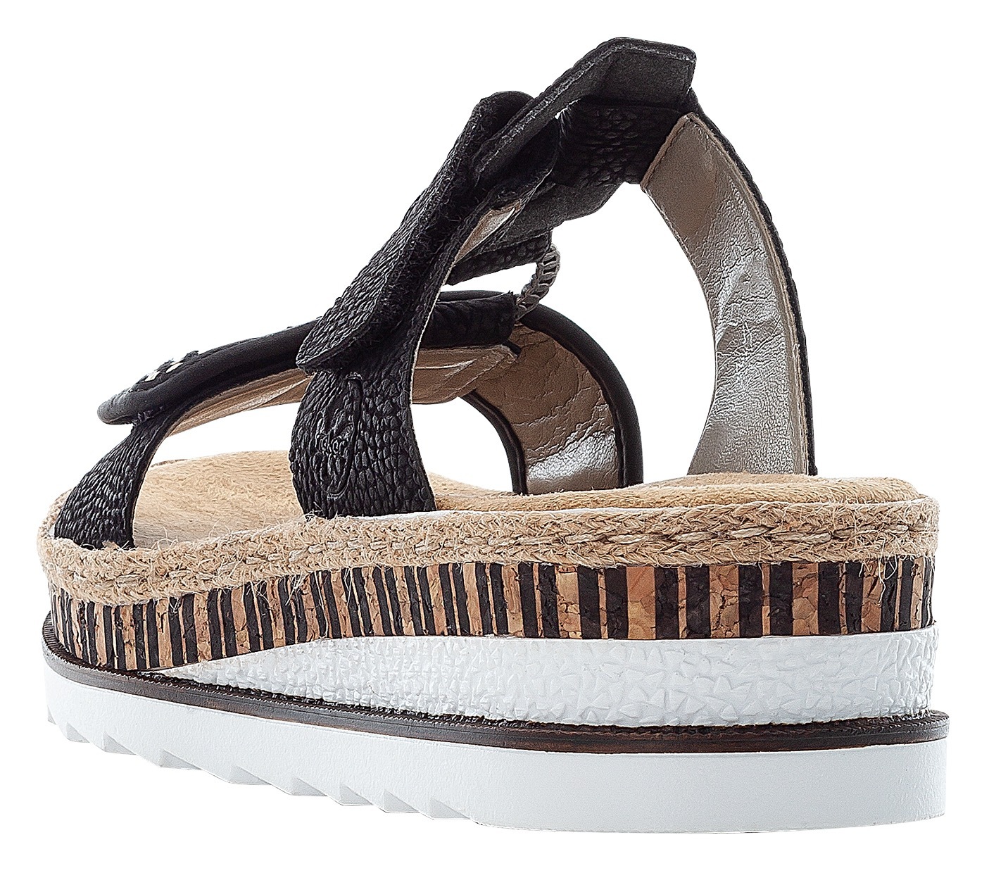 Rieker Pantolette, Keilabsatz, Sommerschuh, Schlappen mit weicher Innensohl günstig online kaufen