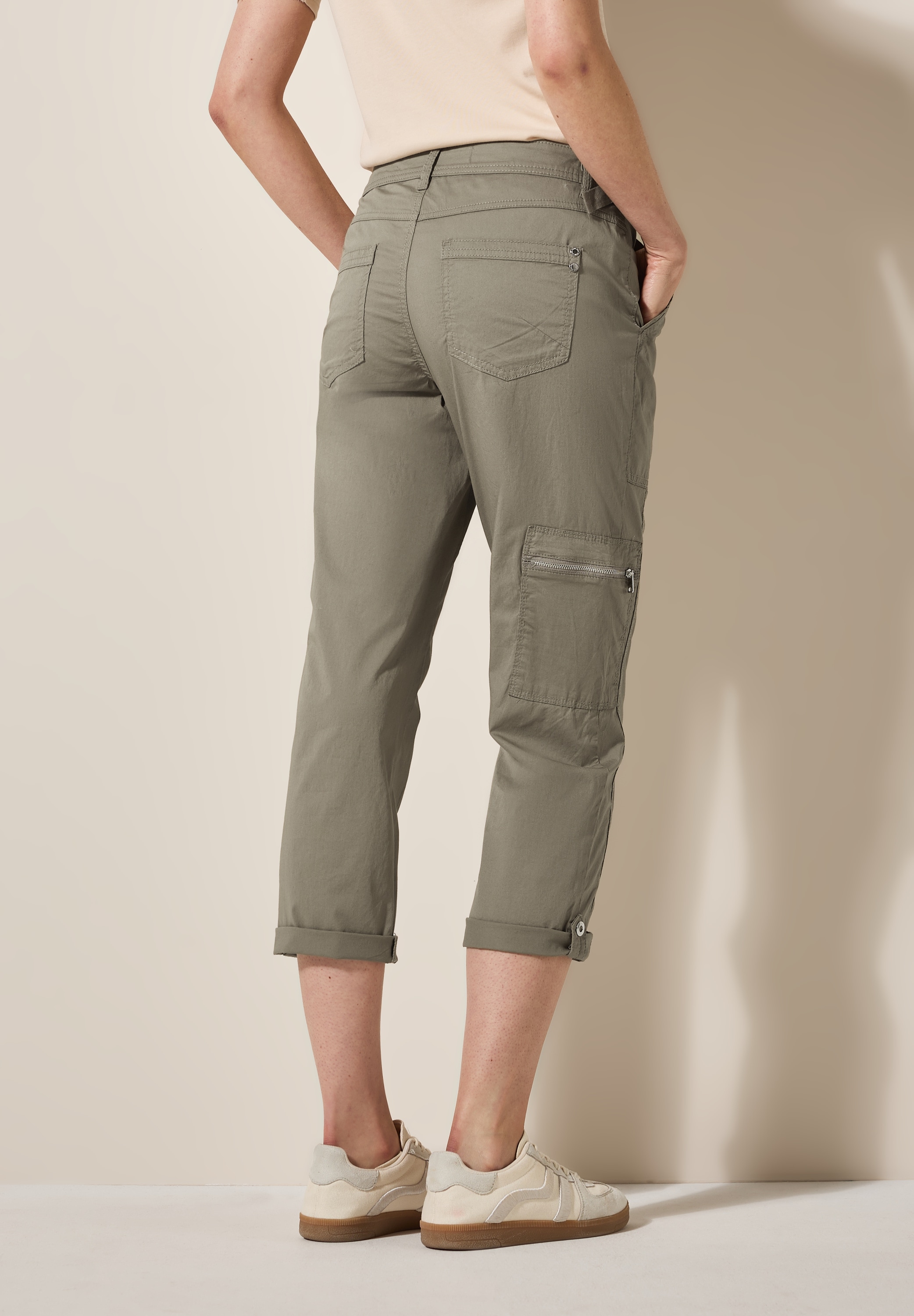Cecil Cargohose, aus Baumwolle mit Stretchanteil