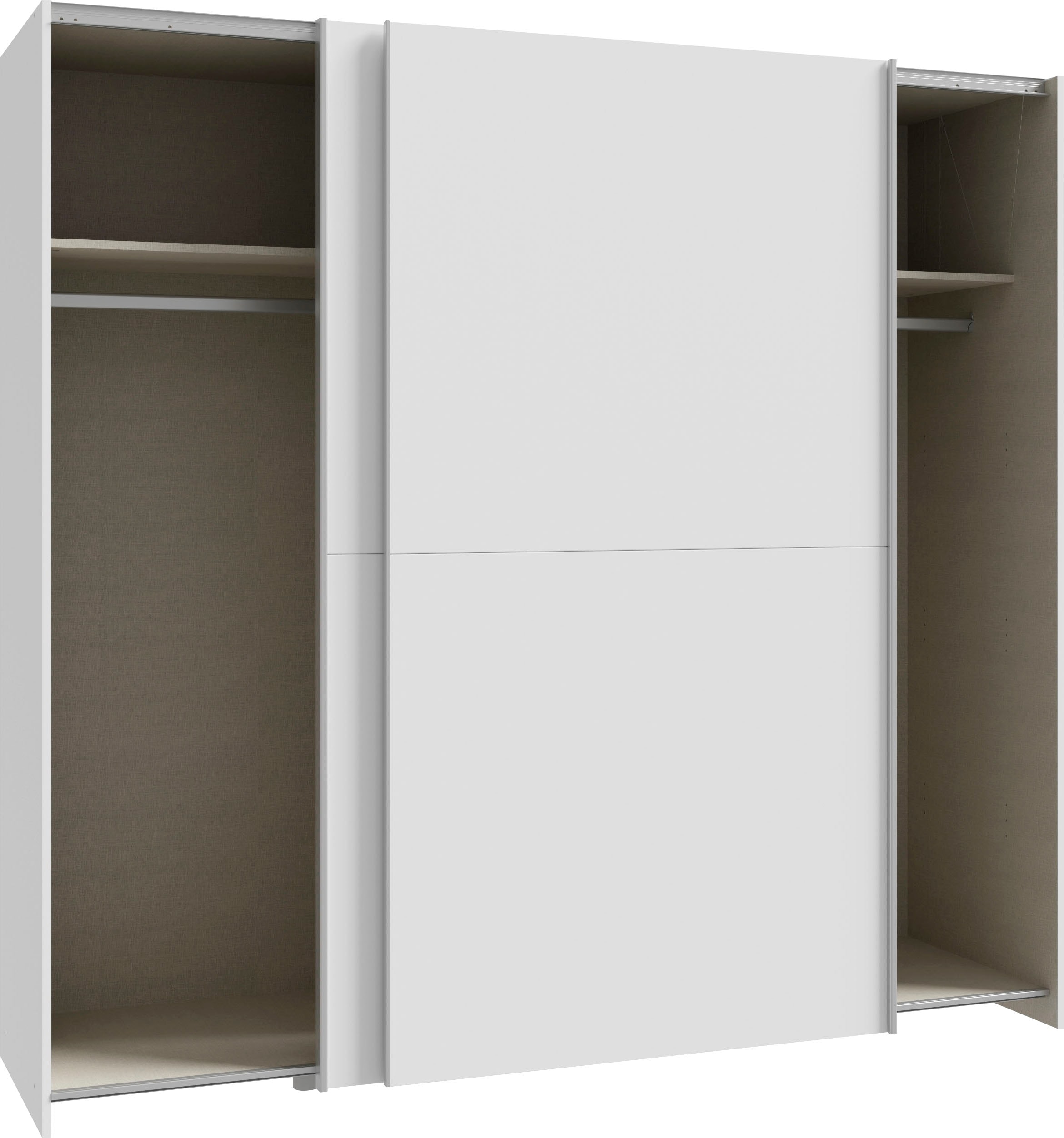 Home affaire Schwebetürenschrank »OTTOs Choice, 2 Schiebetüren, Made in Europe, stabil und zeitlos«, (5 Breiten: 120 -200cm, Höhe ca. 190cm), in verschiedenen Farben und Breiten