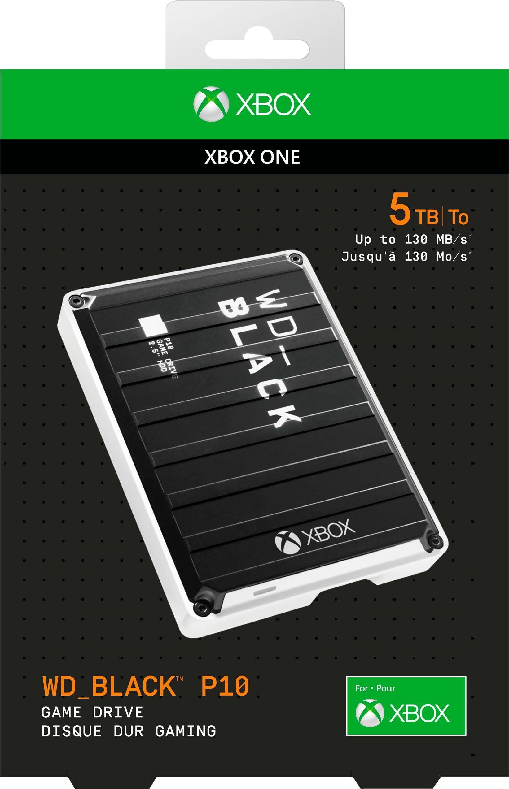 WD_Black externe Gaming-Festplatte »P10 Game Drive für Xbox One™«, 2,5 Zoll, Anschluss USB 3.2