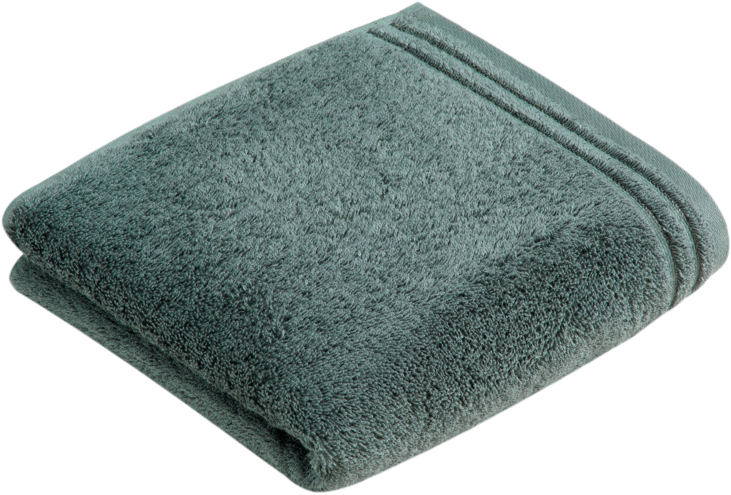 Vossen Badetuch "Calypso Feeling" mit schmaler Bordüre, aus 100% hochwerter günstig online kaufen