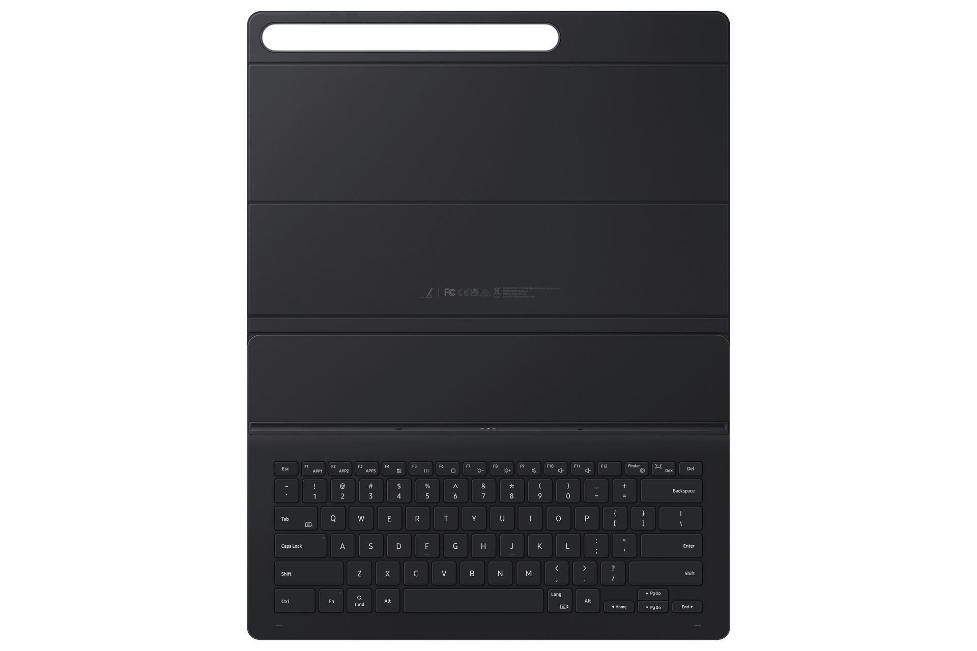 Samsung Tablet-Hülle »Book Cover Keyboard Slim«, für Samsung Galaxy Tab S9+ Ultra